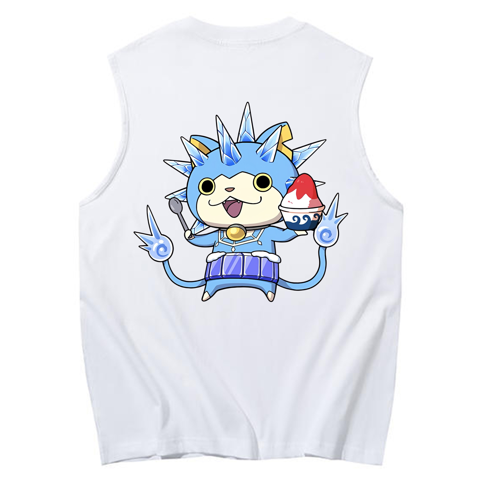 （画像用） 妖怪ウォッチ Yo-kai Watch コットン100％タンクトップ（背面プリント）