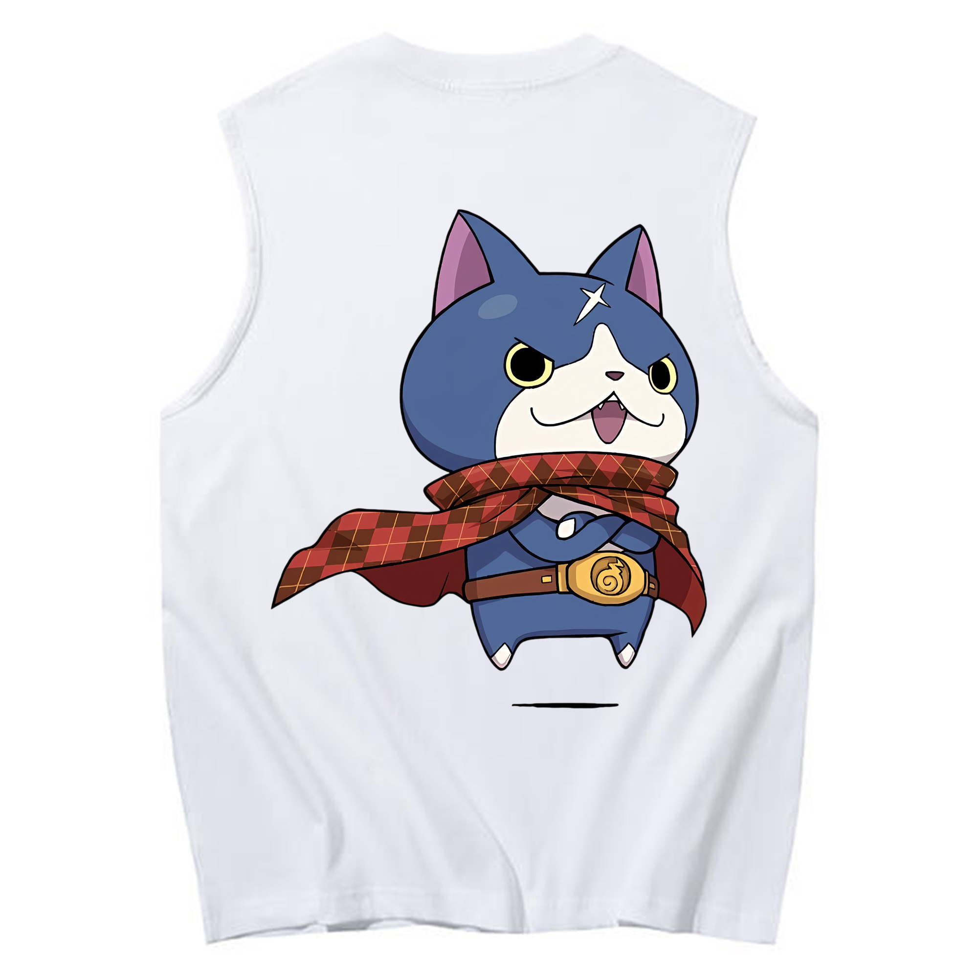 （画像用） 妖怪ウォッチ Yo-kai Watch コットン100％タンクトップ（背面プリント）