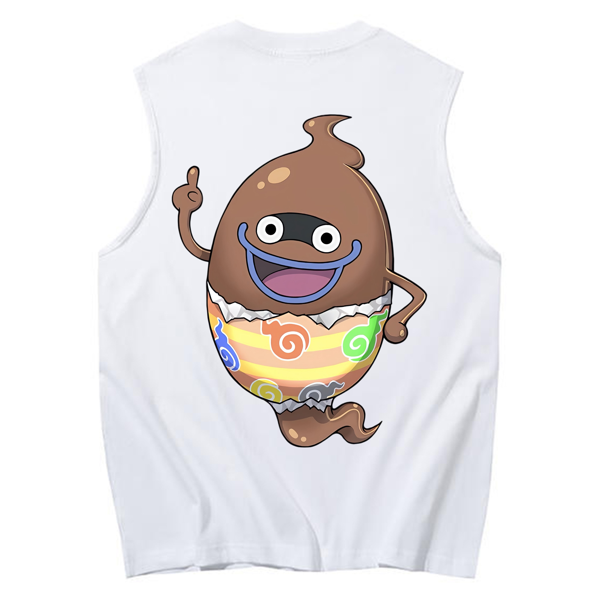 （画像用） 妖怪ウォッチ Yo-kai Watch コットン100％タンクトップ（背面プリント）