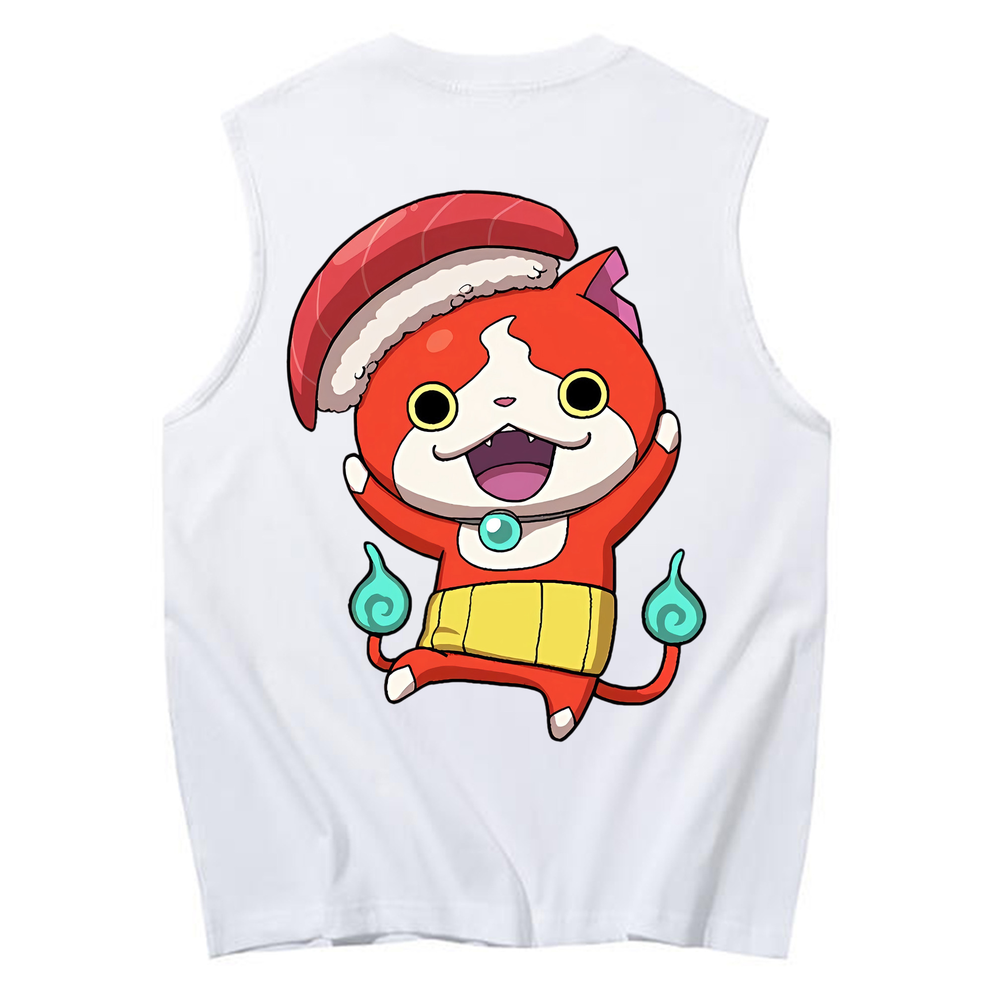（画像用） 妖怪ウォッチ Yo-kai Watch コットン100％タンクトップ（背面プリント）