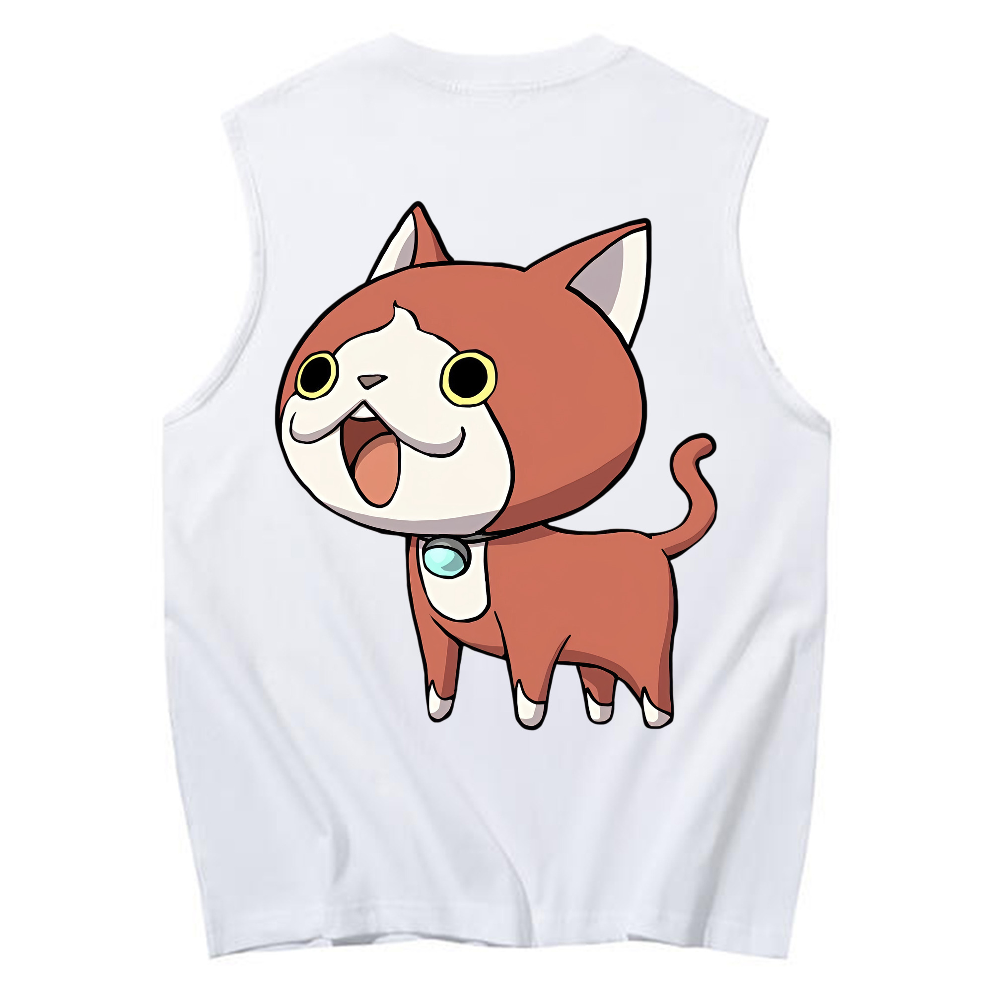 （画像用） 妖怪ウォッチ Yo-kai Watch コットン100％タンクトップ（背面プリント）