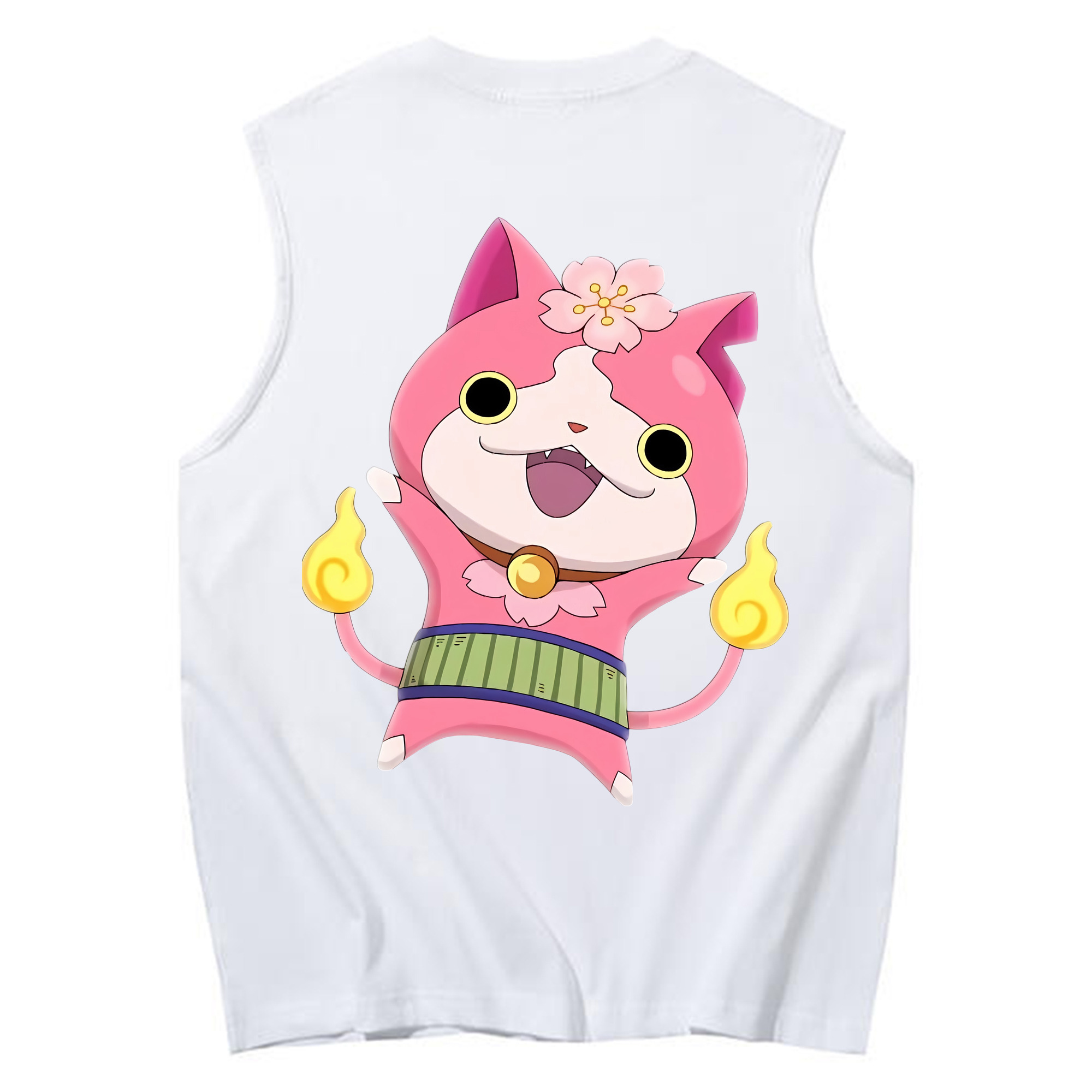（画像用） 妖怪ウォッチ Yo-kai Watch コットン100％タンクトップ（背面プリント）