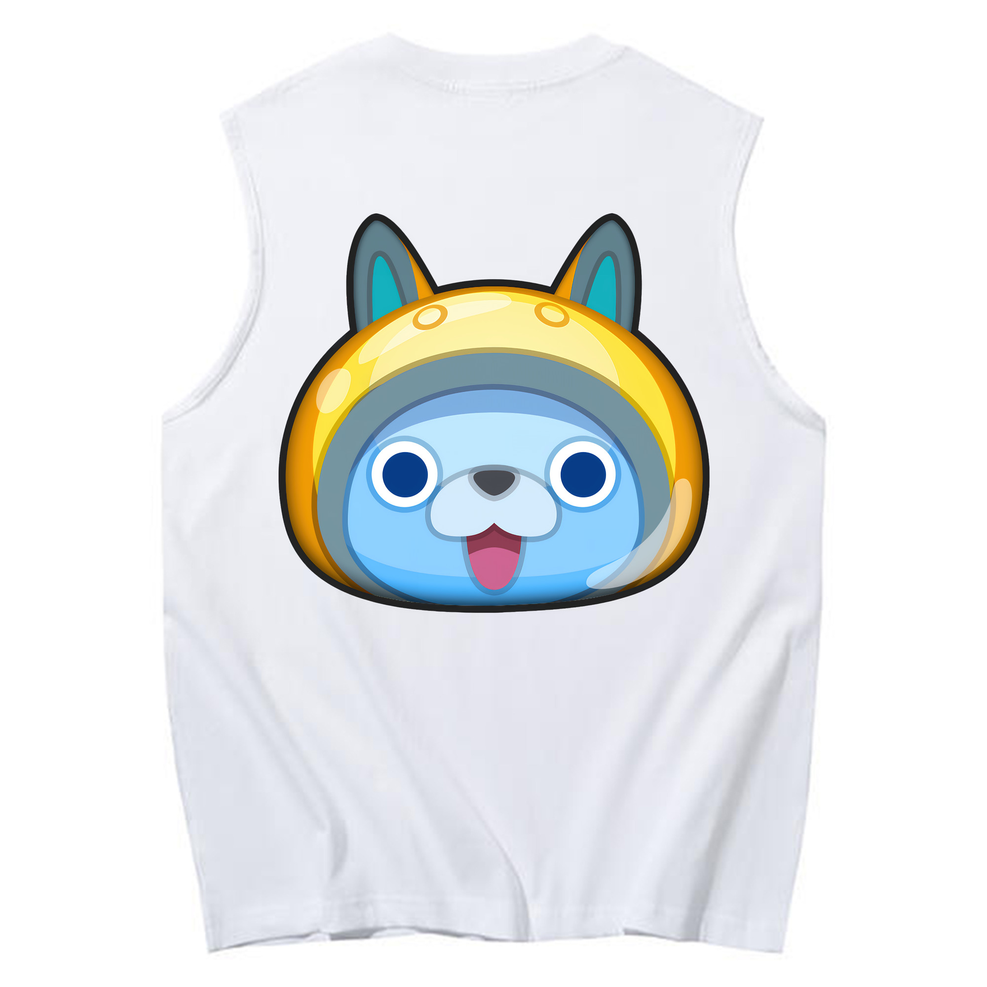 （画像用） 妖怪ウォッチ Yo-kai Watch コットン100％タンクトップ（背面プリント）