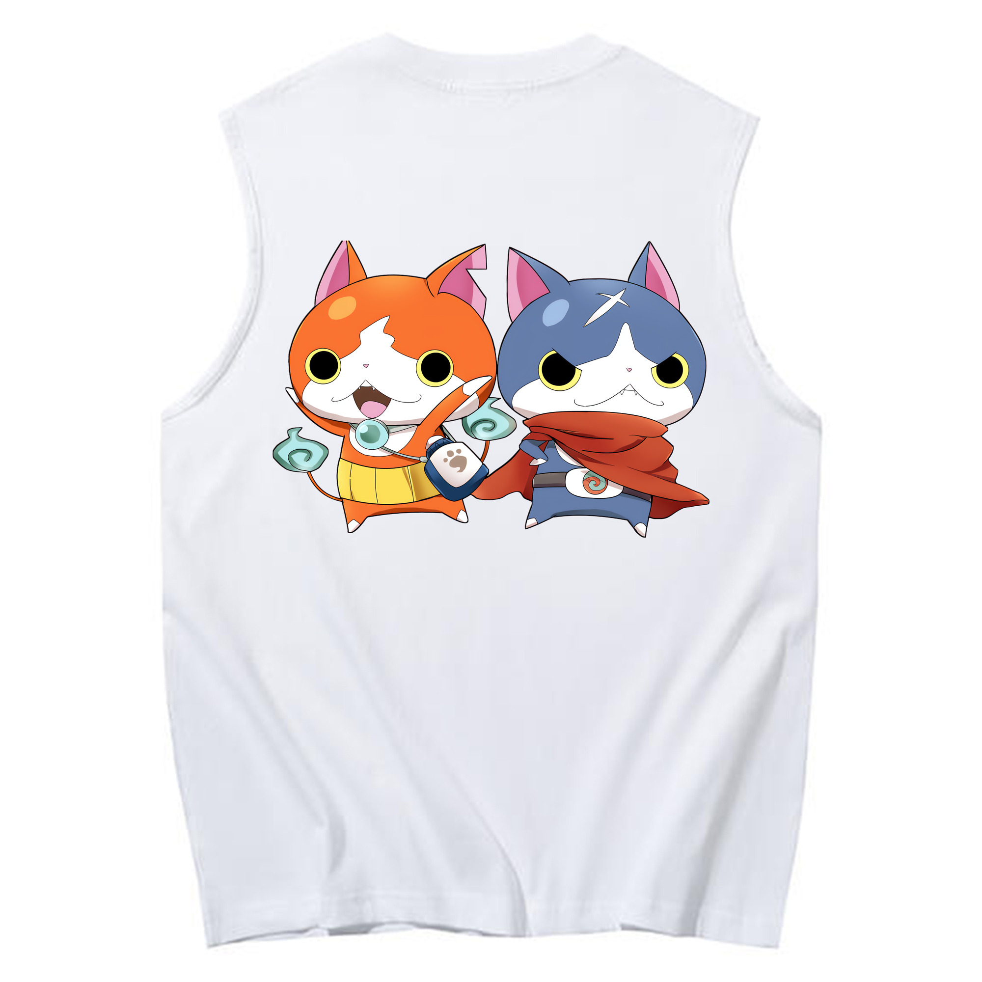 （画像用） 妖怪ウォッチ Yo-kai Watch コットン100％タンクトップ（背面プリント）