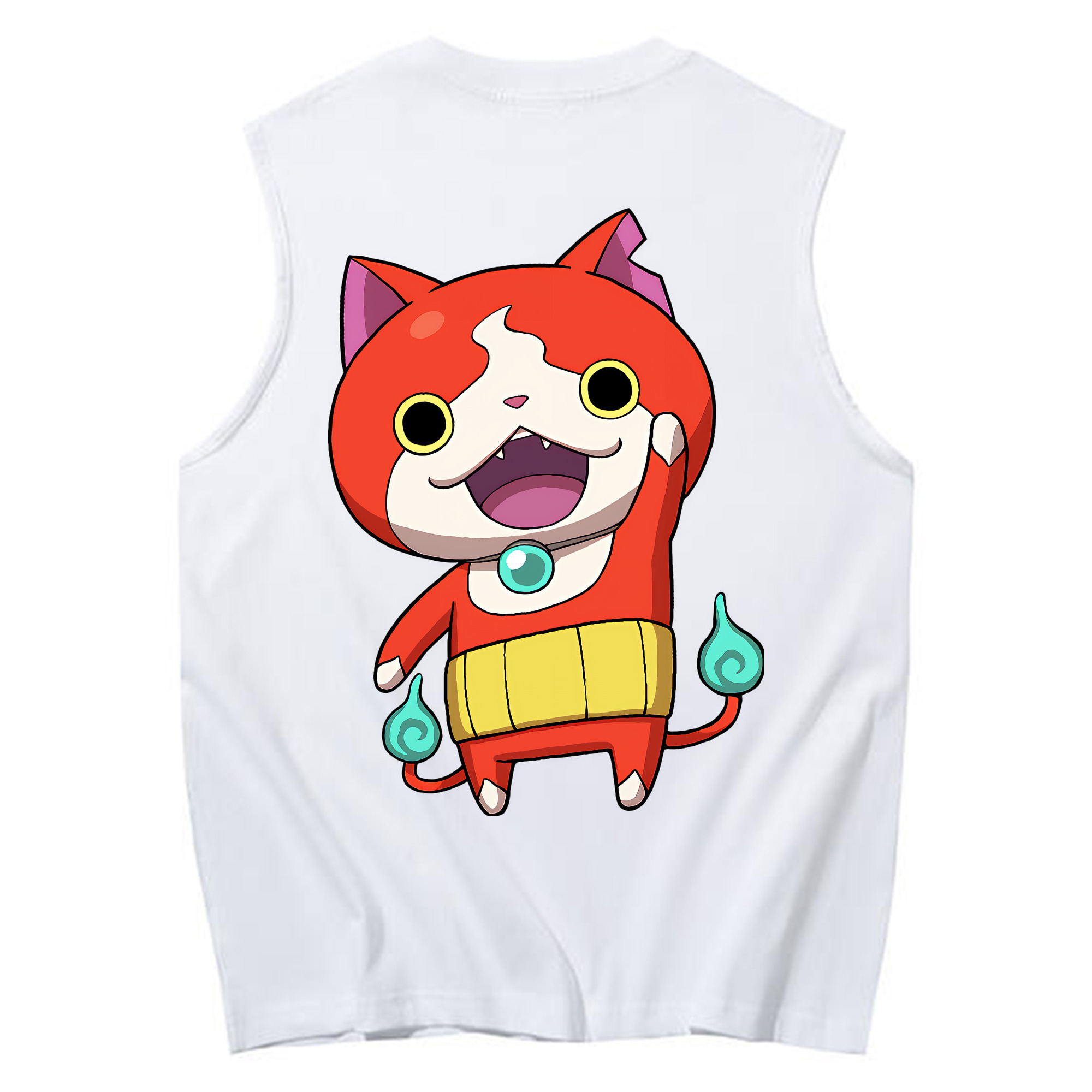 （画像用） 妖怪ウォッチ Yo-kai Watch コットン100％タンクトップ（背面プリント）