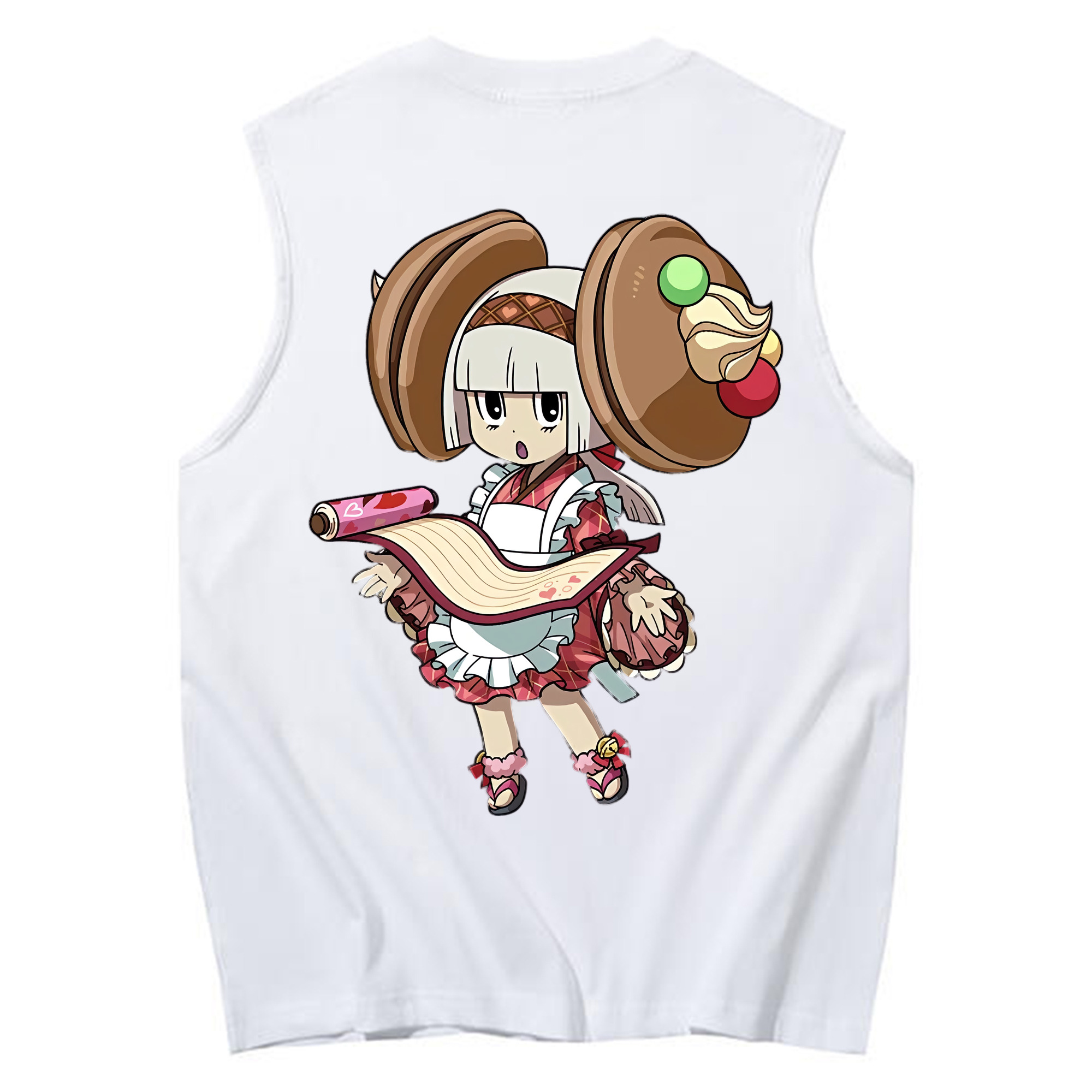 （画像用） 妖怪ウォッチ Yo-kai Watch コットン100％タンクトップ（背面プリント）