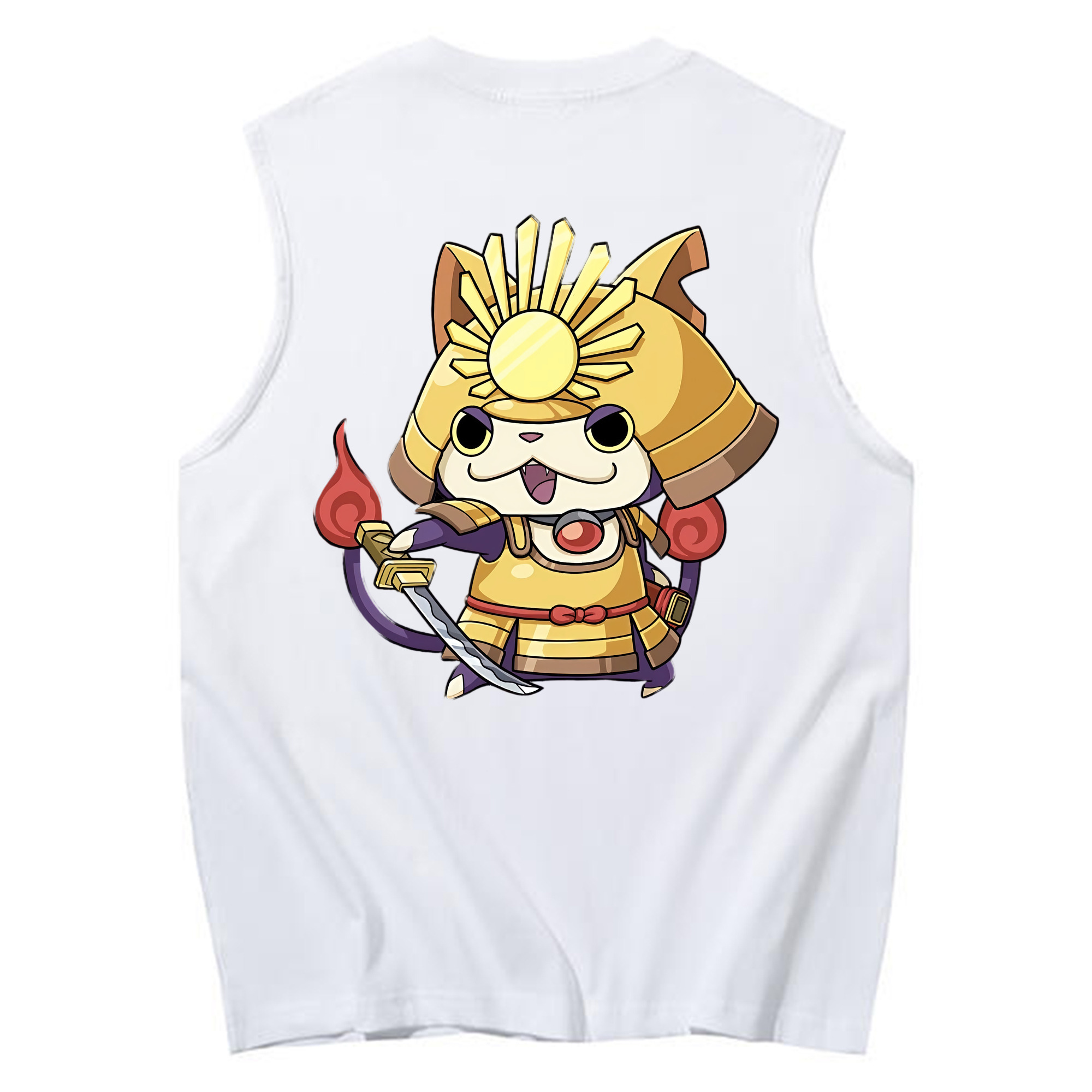 （画像用） 妖怪ウォッチ Yo-kai Watch コットン100％タンクトップ（背面プリント）