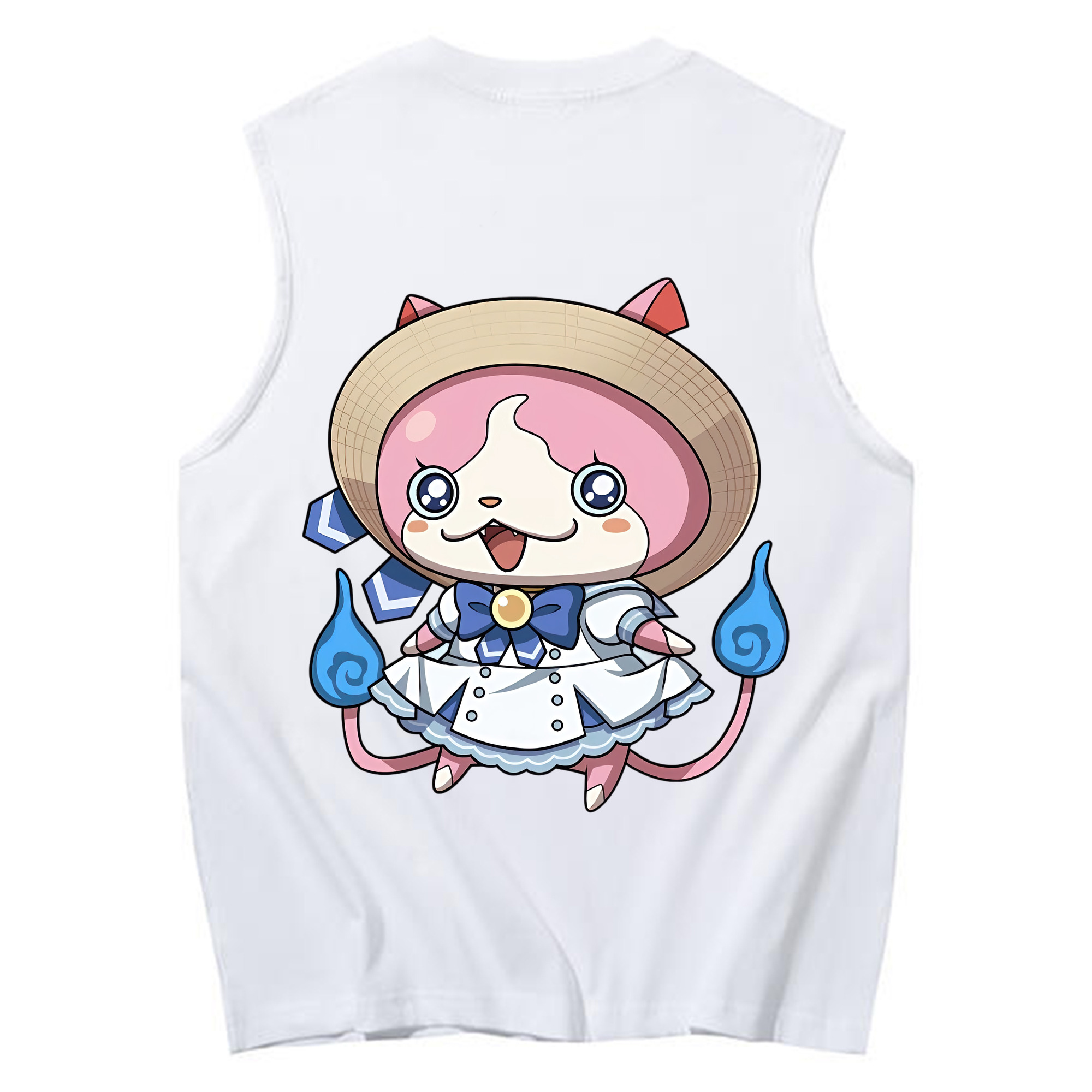 （画像用） 妖怪ウォッチ Yo-kai Watch コットン100％タンクトップ（背面プリント）
