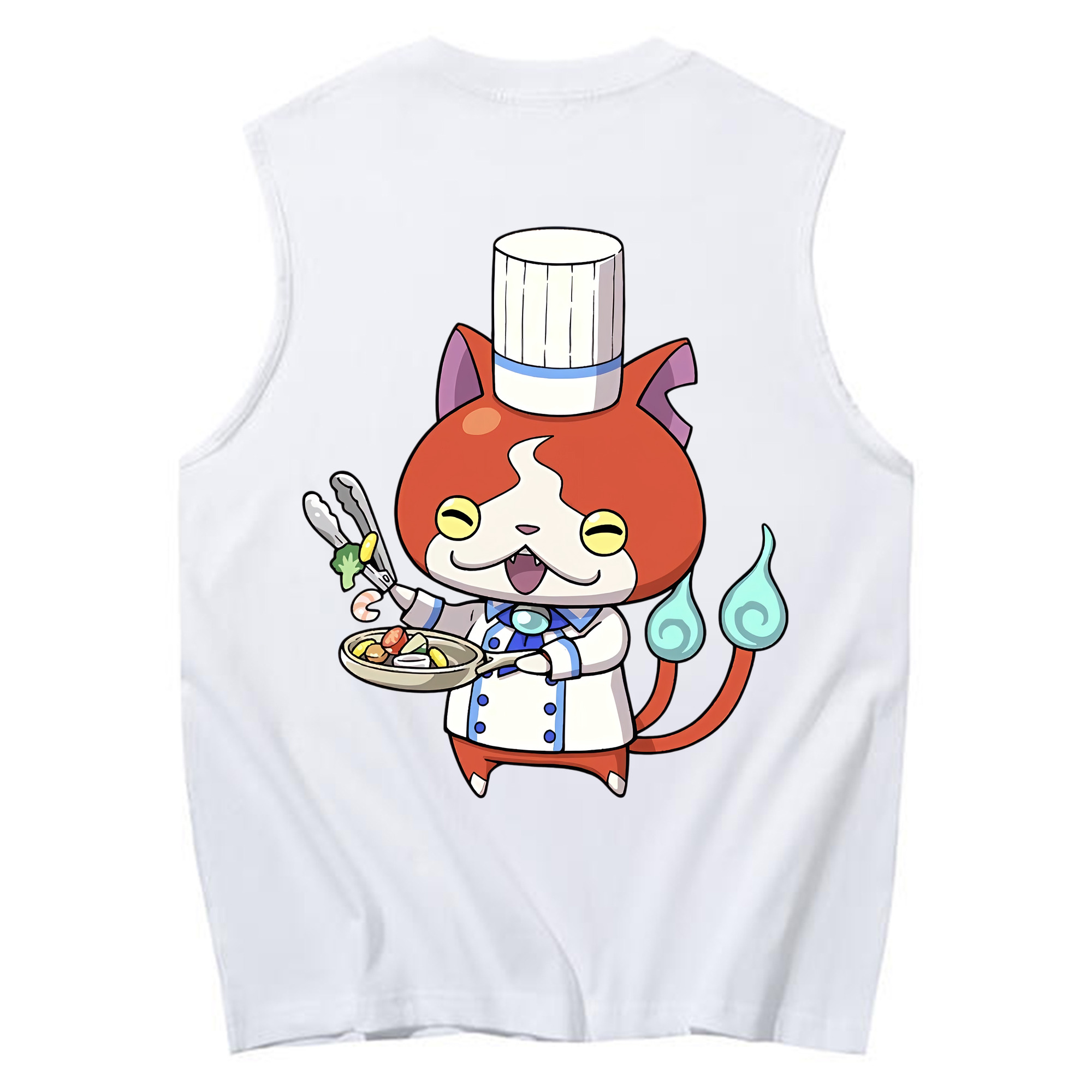 （画像用） 妖怪ウォッチ Yo-kai Watch コットン100％タンクトップ（背面プリント）