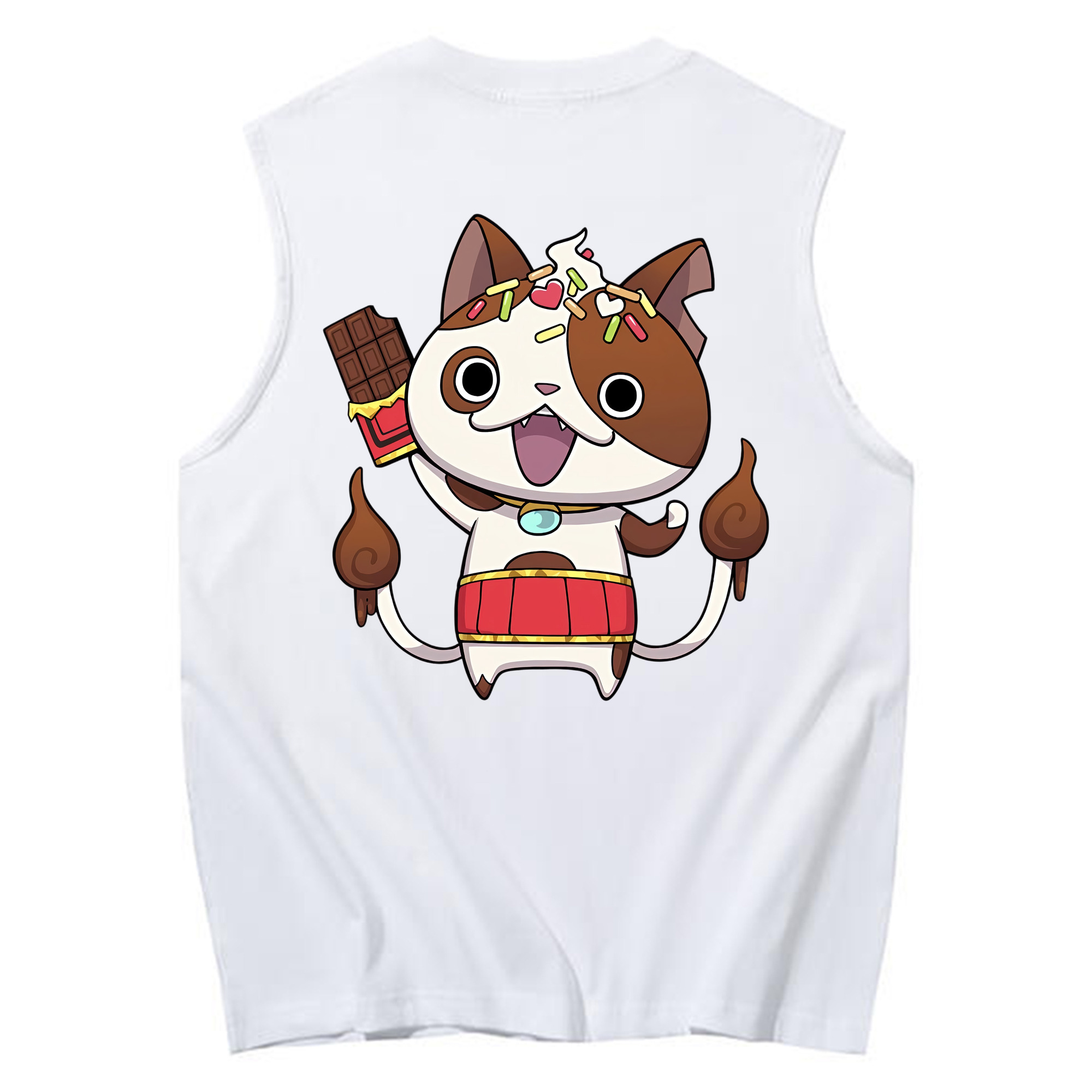 （画像用） 妖怪ウォッチ Yo-kai Watch コットン100％タンクトップ（背面プリント）