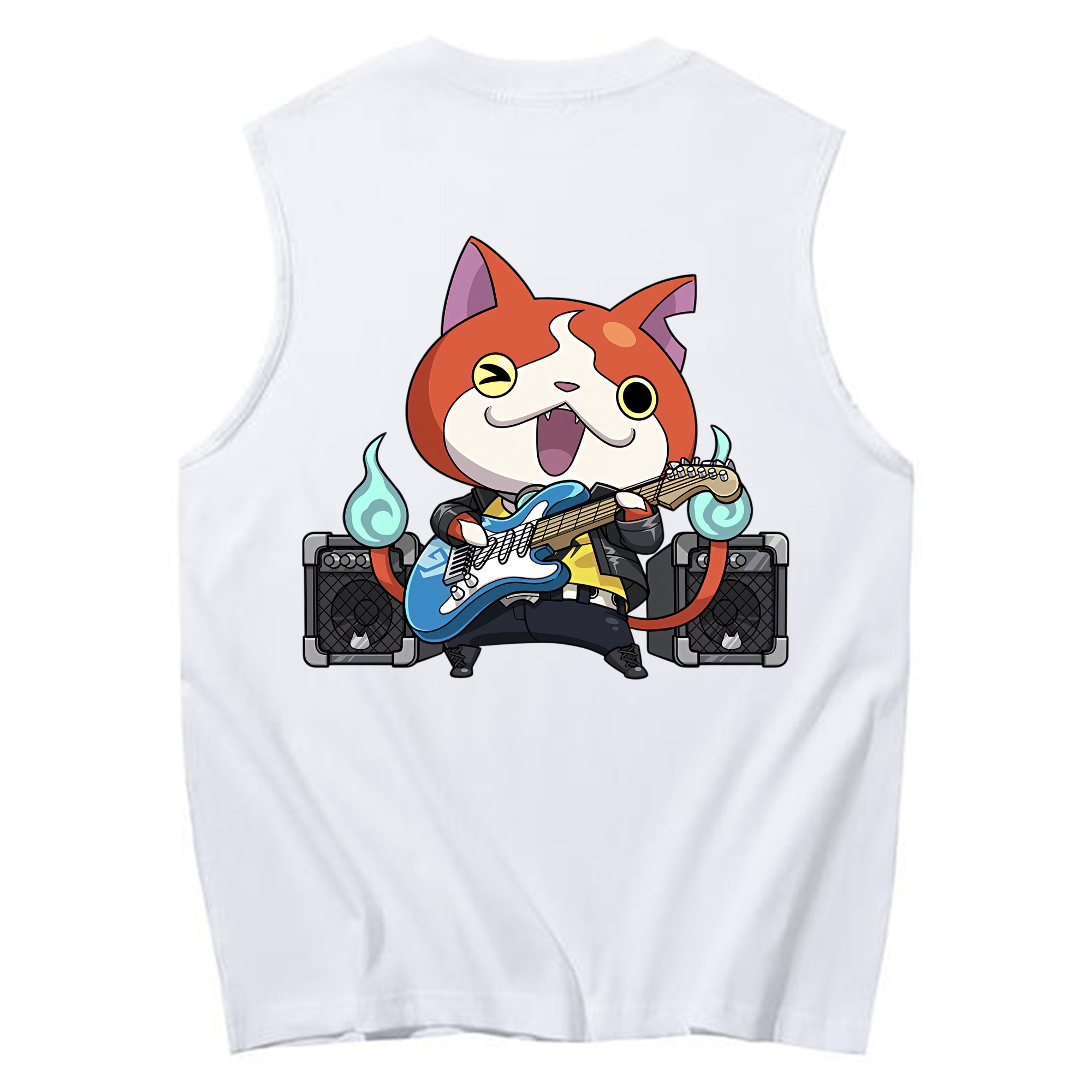 （画像用） 妖怪ウォッチ Yo-kai Watch コットン100％タンクトップ（背面プリント）