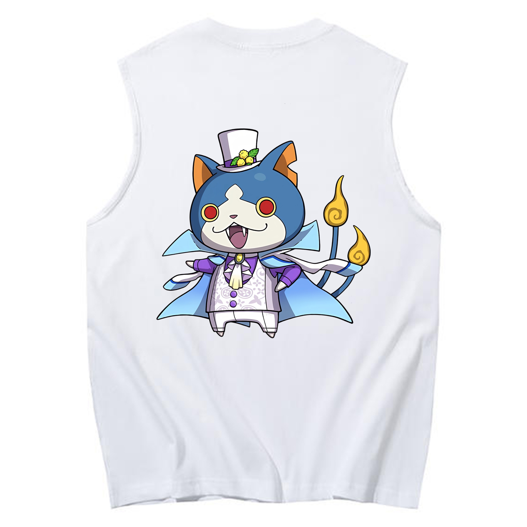 （画像用） 妖怪ウォッチ Yo-kai Watch コットン100％タンクトップ（背面プリント）