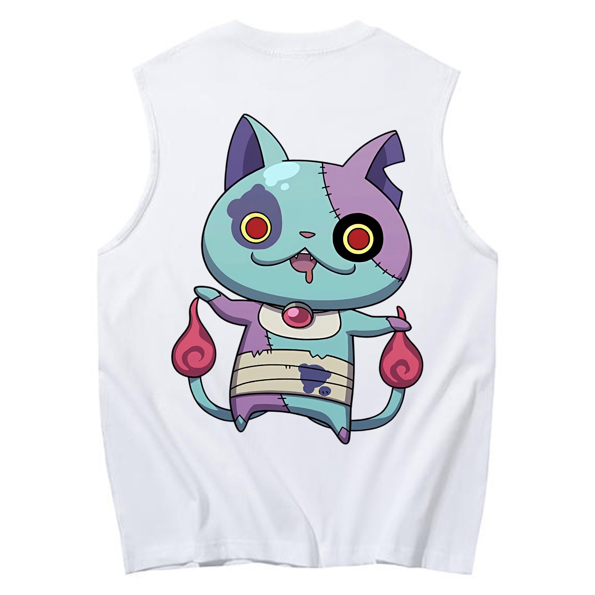 （画像用） 妖怪ウォッチ Yo-kai Watch コットン100％タンクトップ（背面プリント）