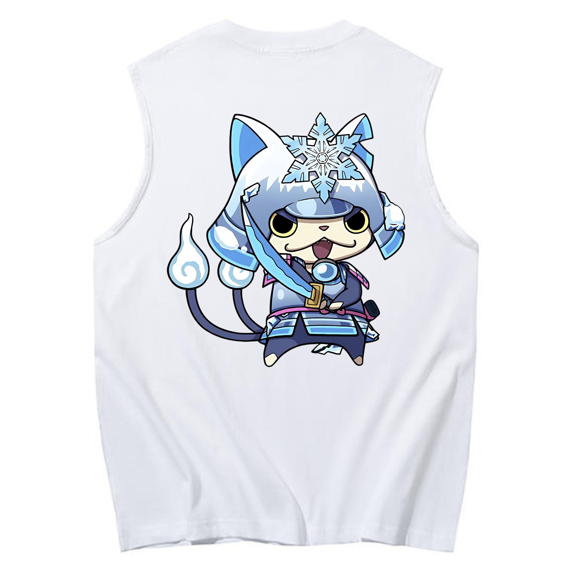 （画像用） 妖怪ウォッチ Yo-kai Watch コットン100％タンクトップ（背面プリント）