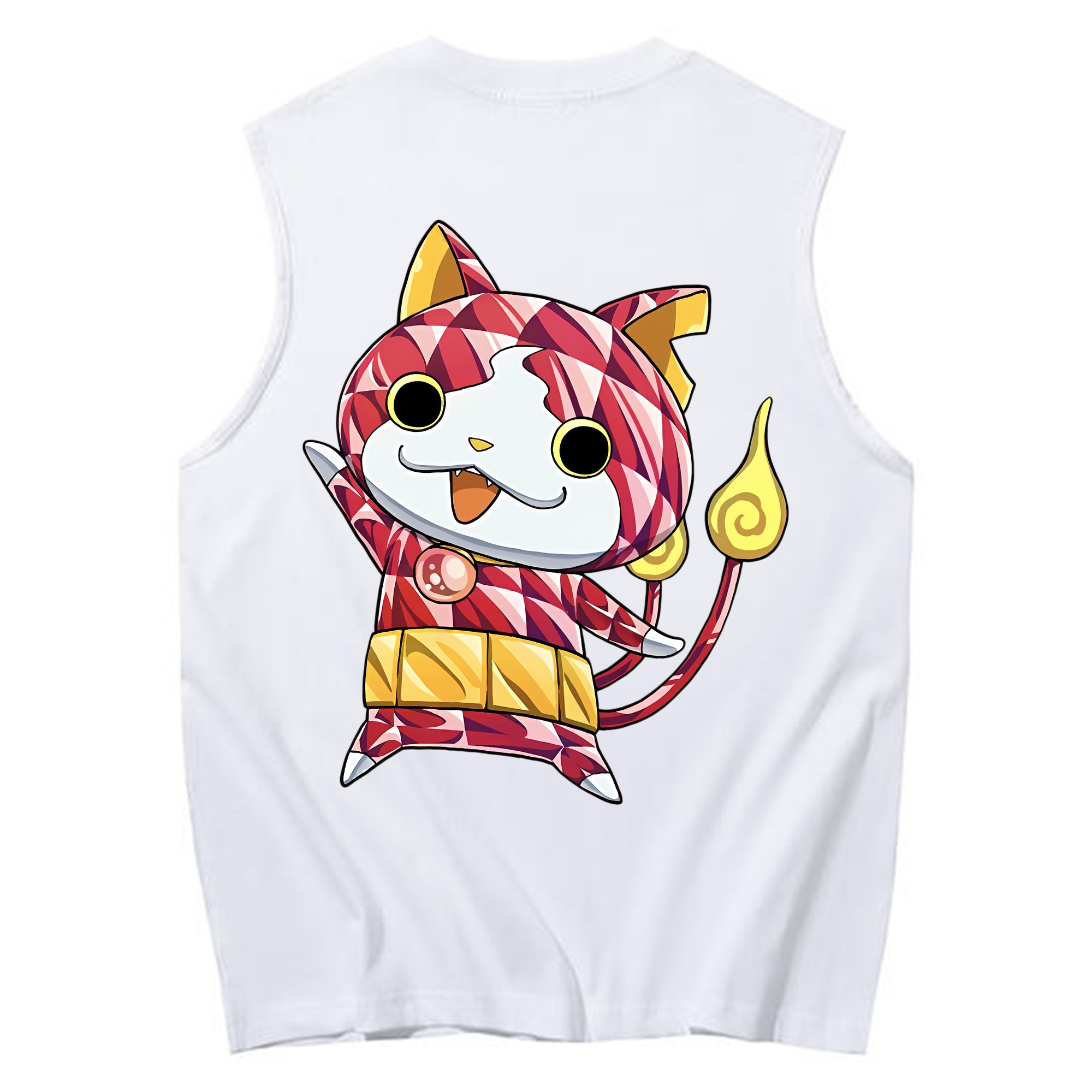 （画像用） 妖怪ウォッチ Yo-kai Watch コットン100％タンクトップ（背面プリント）