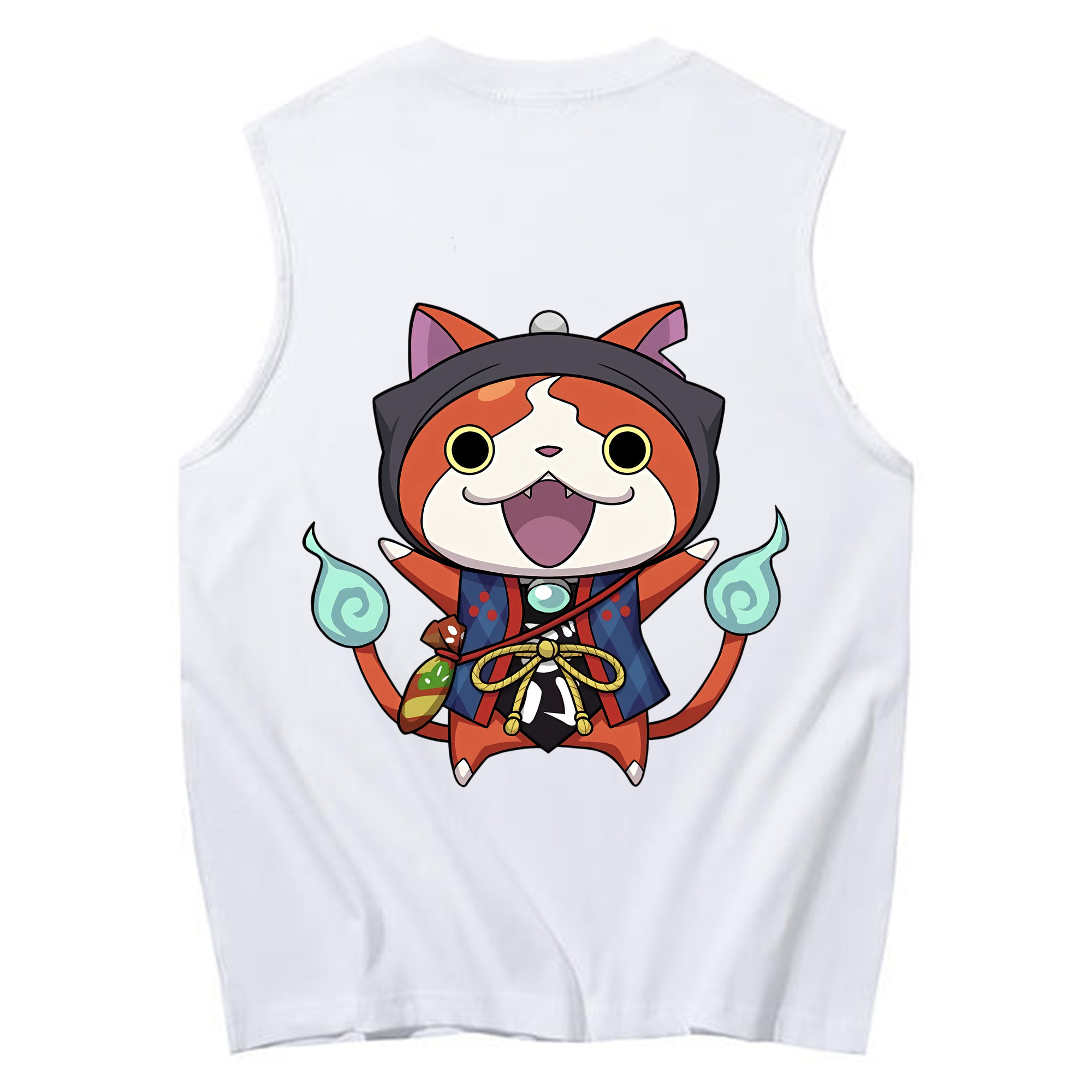 （画像用） 妖怪ウォッチ Yo-kai Watch コットン100％タンクトップ（背面プリント）