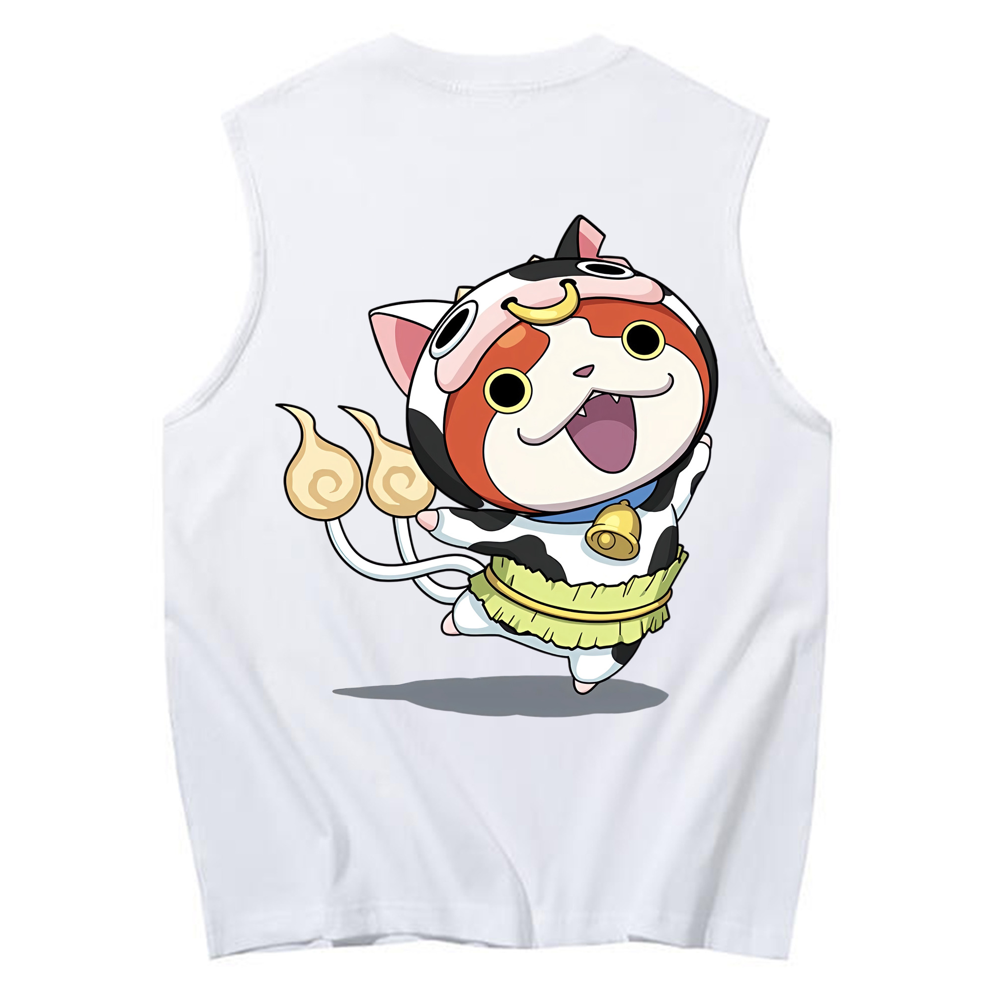 （画像用） 妖怪ウォッチ Yo-kai Watch コットン100％タンクトップ（背面プリント）