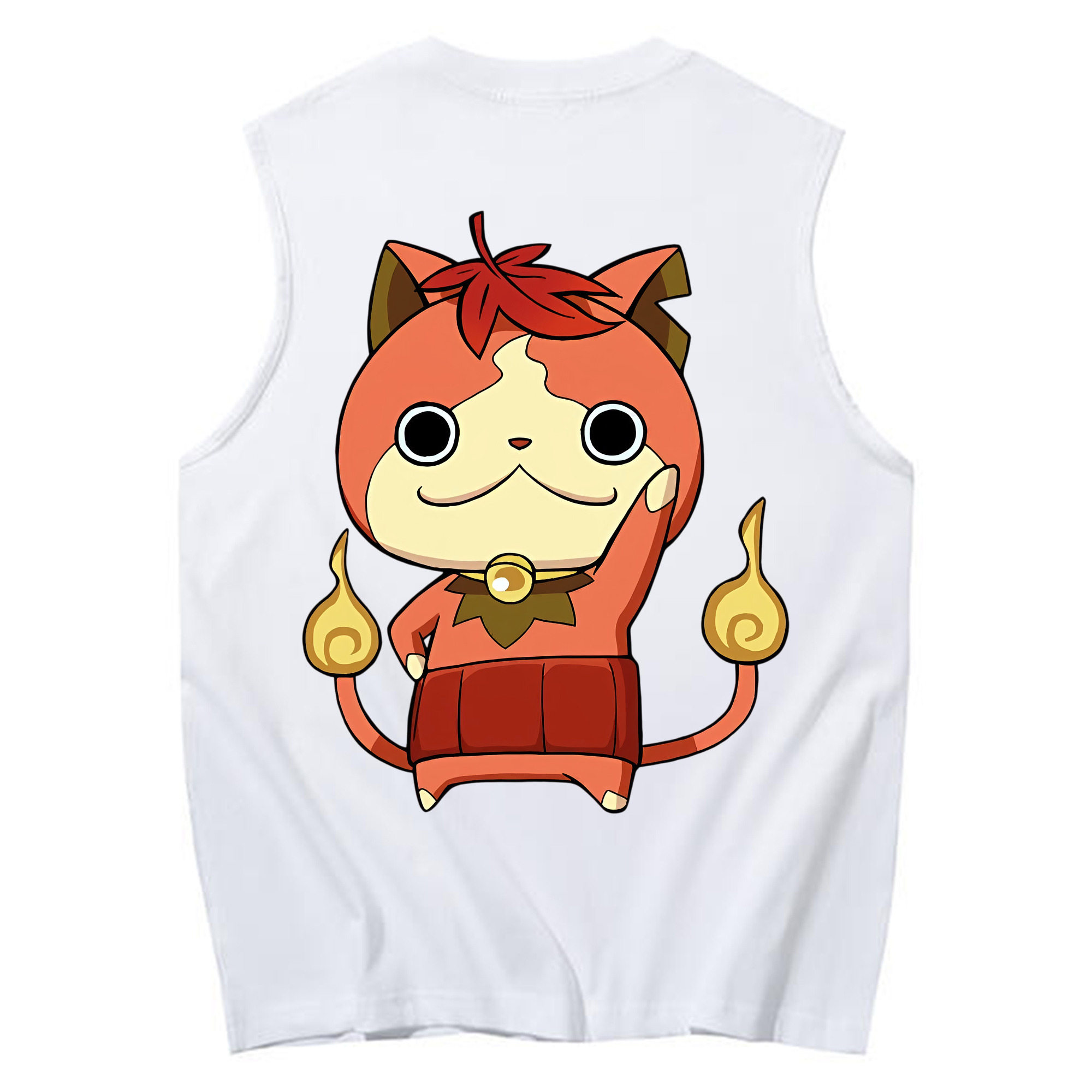 （画像用） 妖怪ウォッチ Yo-kai Watch コットン100％タンクトップ（背面プリント）
