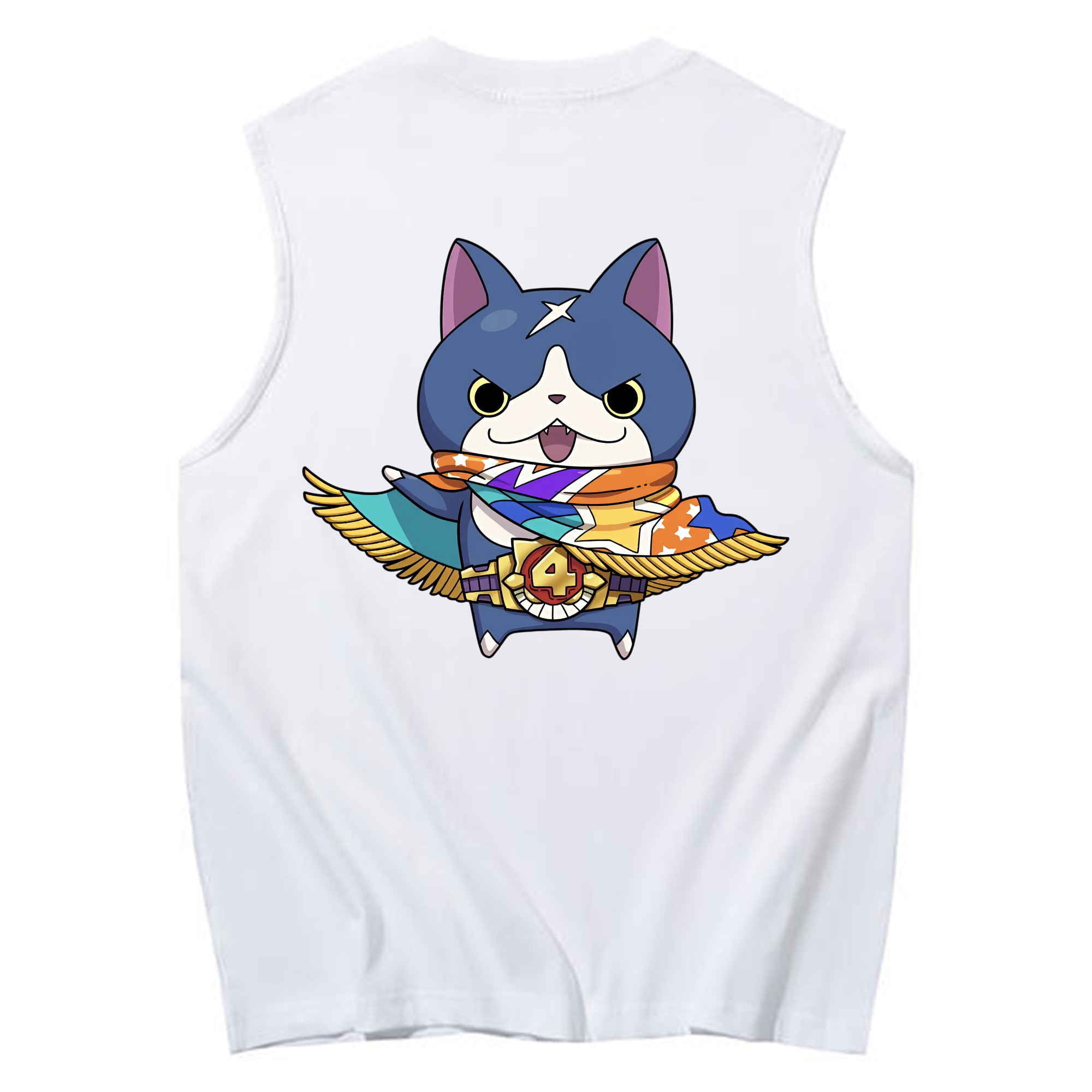 （画像用） 妖怪ウォッチ Yo-kai Watch コットン100％タンクトップ（背面プリント）
