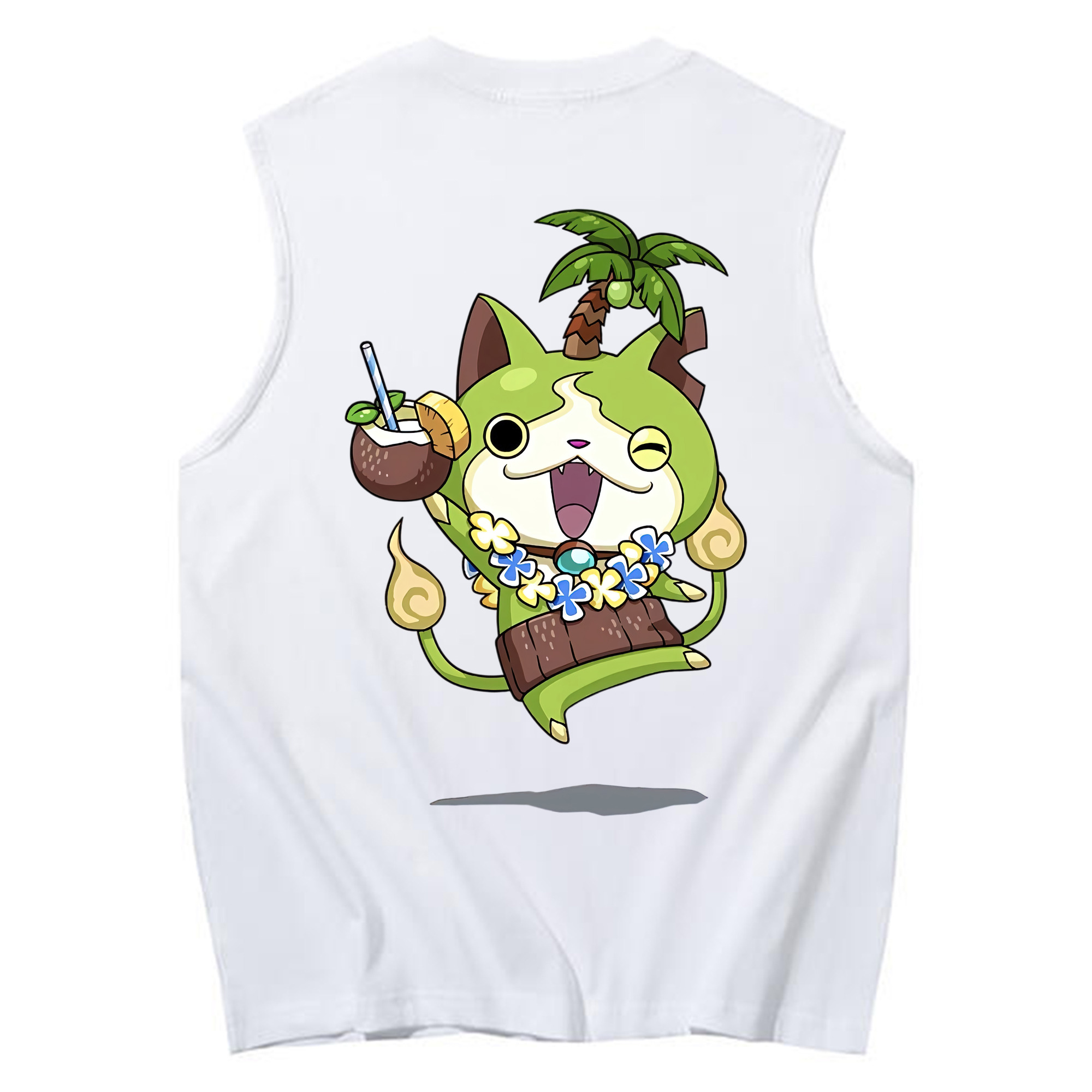 （画像用） 妖怪ウォッチ Yo-kai Watch コットン100％タンクトップ（背面プリント）
