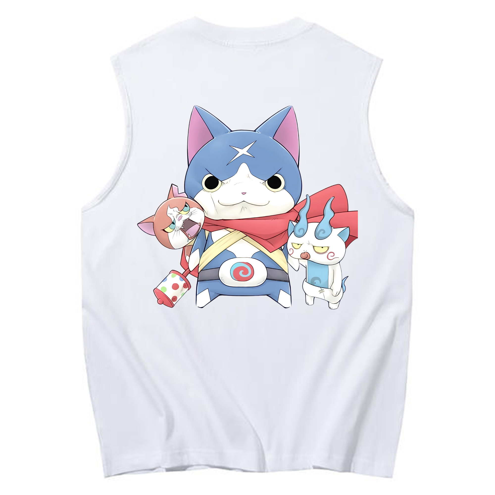 （画像用） 妖怪ウォッチ Yo-kai Watch コットン100％タンクトップ（背面プリント）