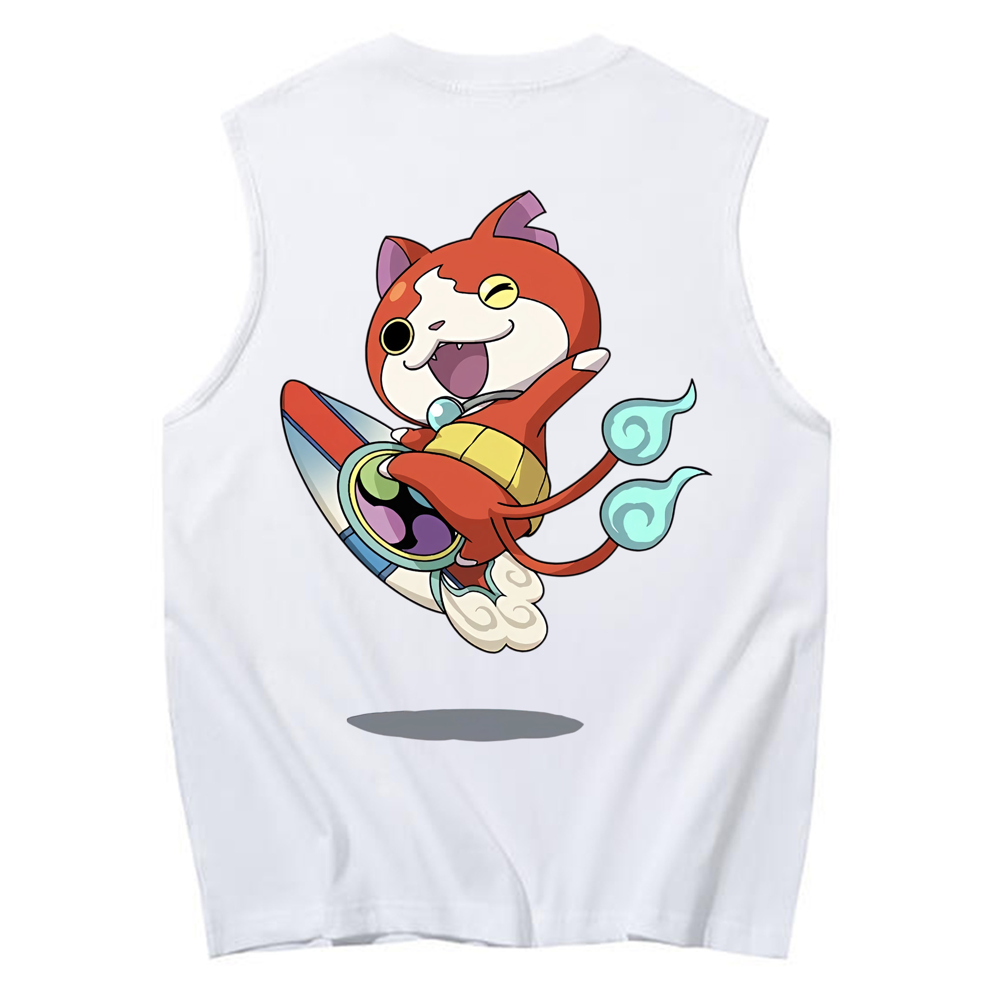 （画像用） 妖怪ウォッチ Yo-kai Watch コットン100％タンクトップ（背面プリント）