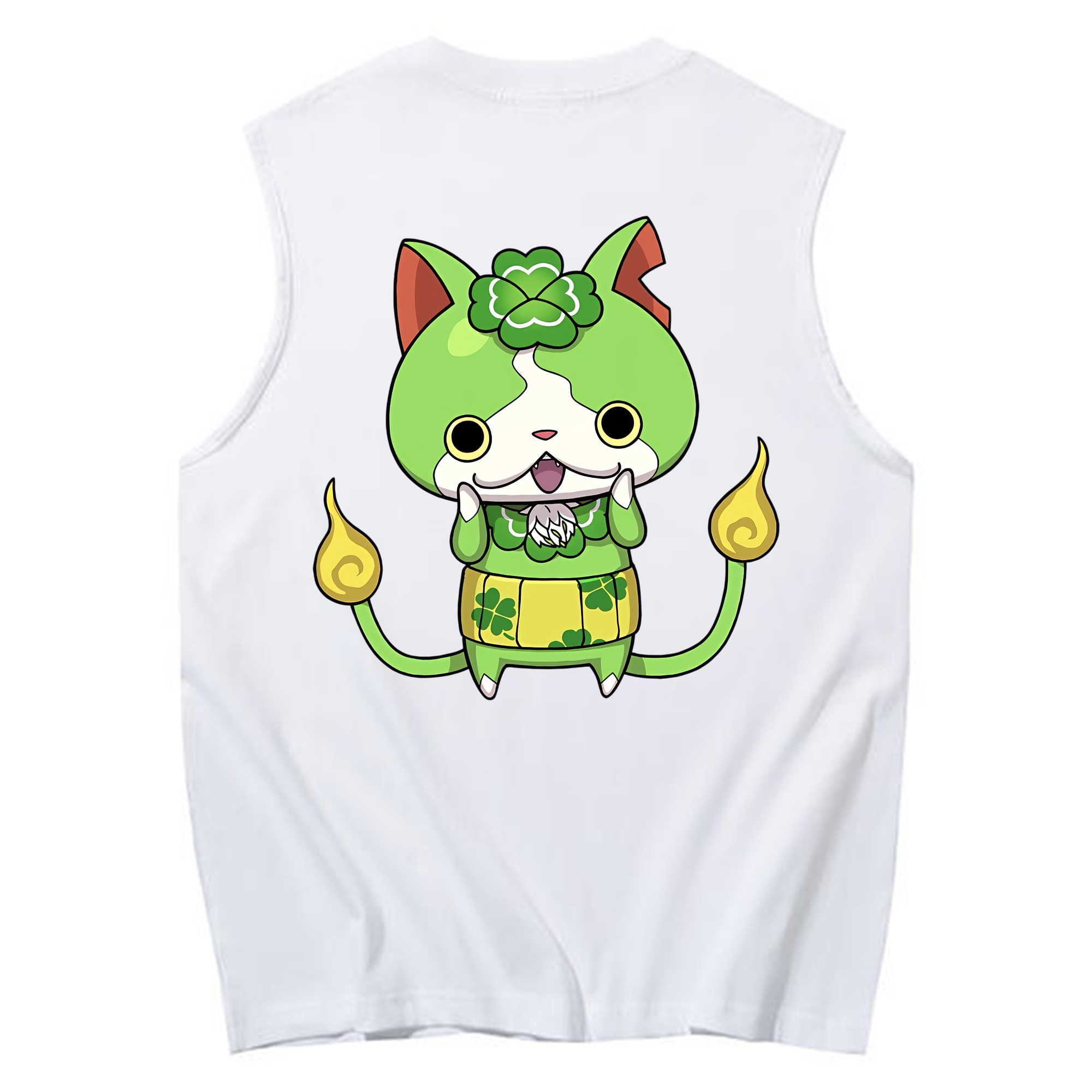 （画像用） 妖怪ウォッチ Yo-kai Watch コットン100％タンクトップ（背面プリント）