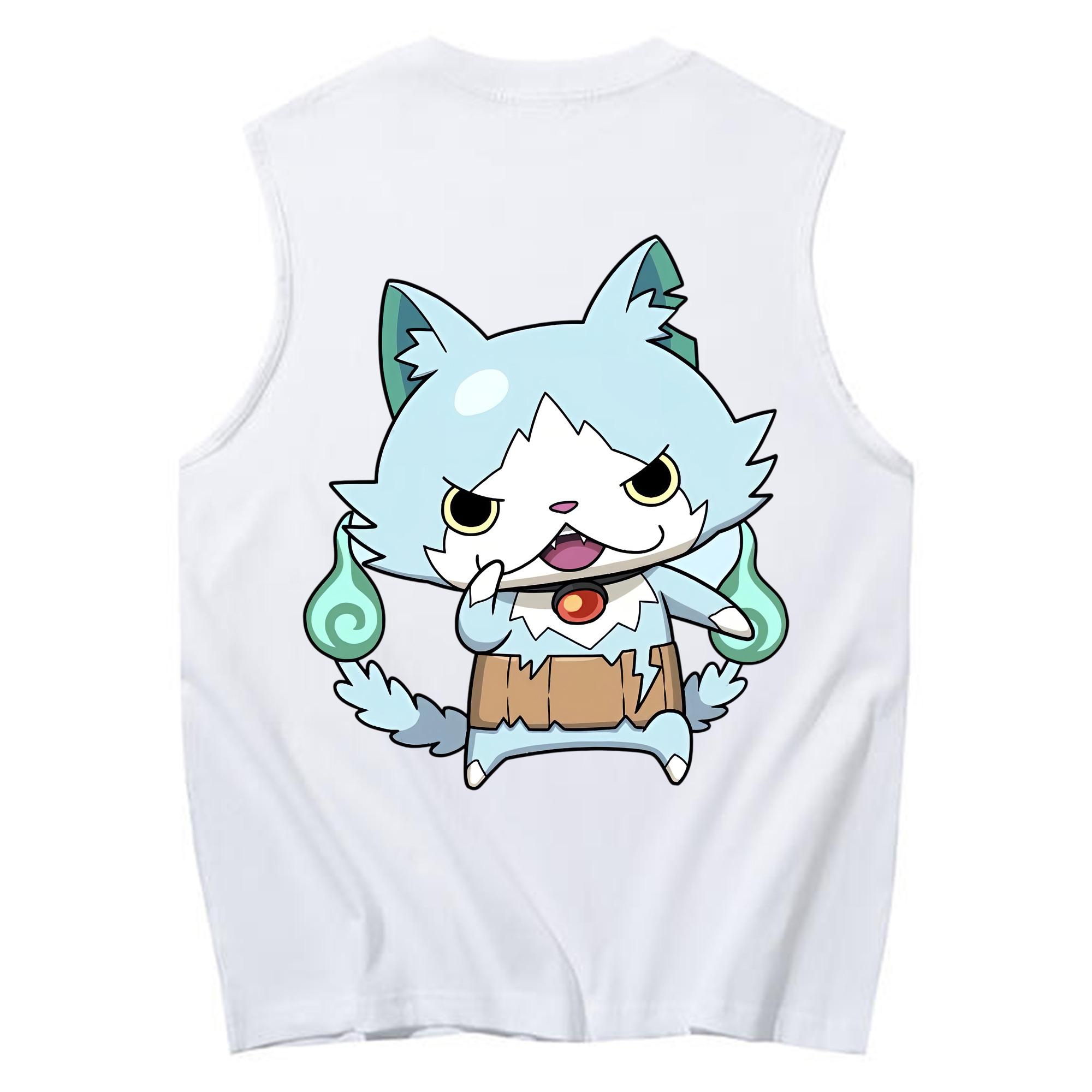 （画像用） 妖怪ウォッチ Yo-kai Watch コットン100％タンクトップ（背面プリント）