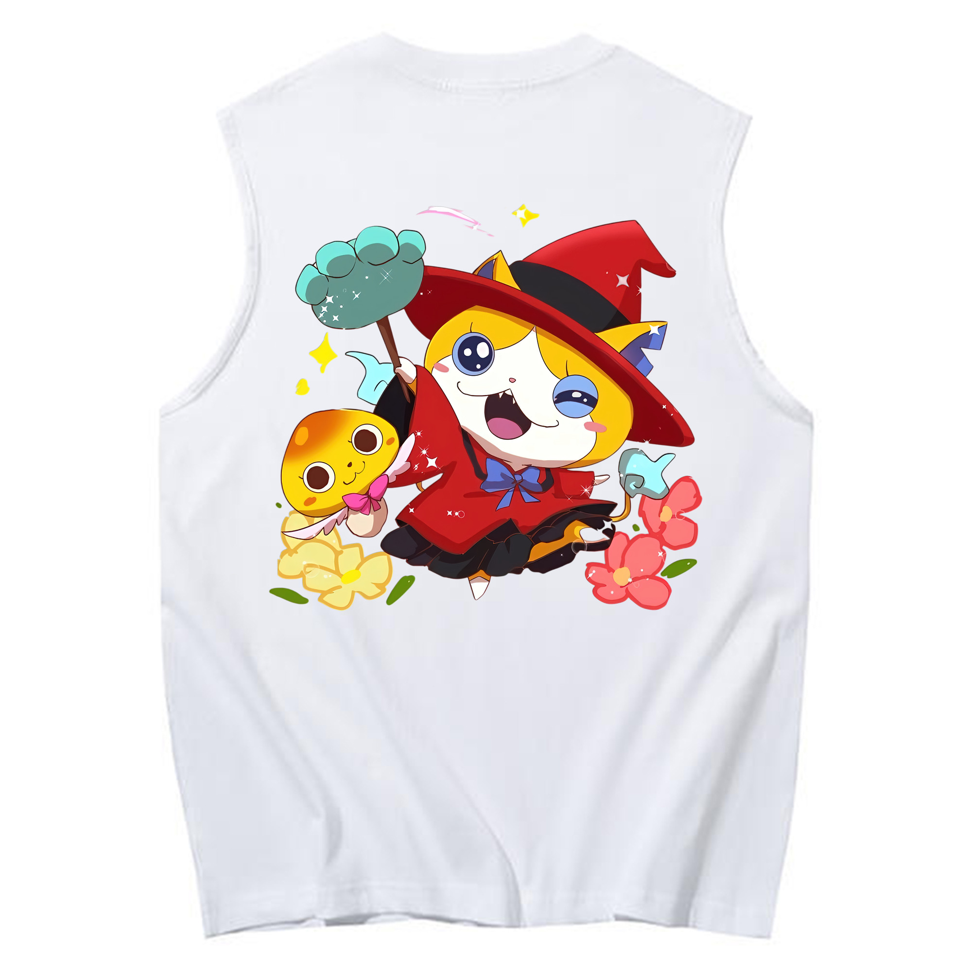 （画像用） 妖怪ウォッチ Yo-kai Watch コットン100％タンクトップ（背面プリント）