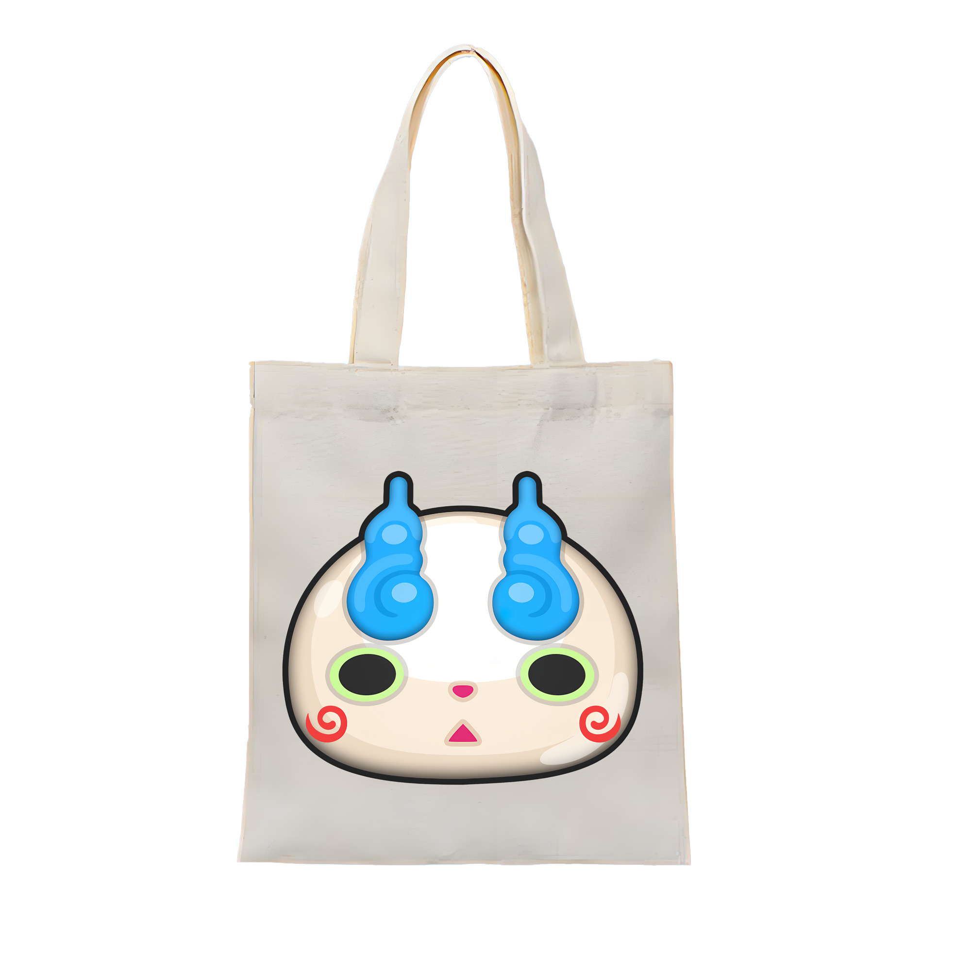 （画像用） 妖怪ウォッチ Yo-kai Watch 縦型キャンバス生地手提げバッグ　トートバッグ