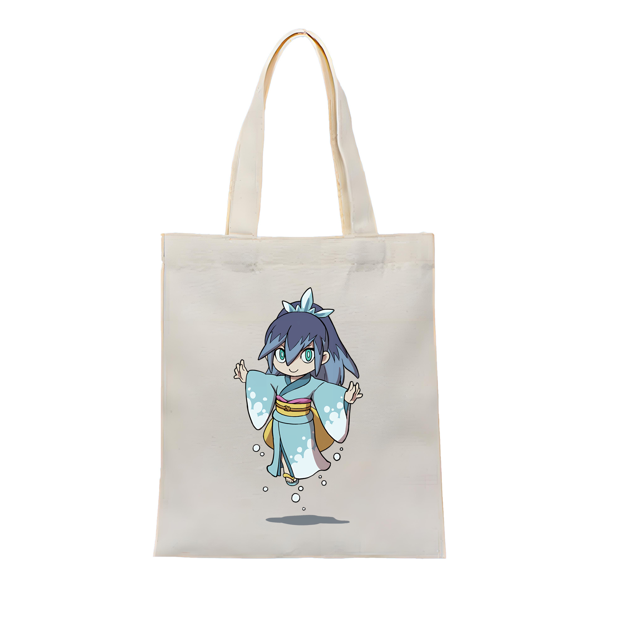 （画像用） 妖怪ウォッチ Yo-kai Watch 縦型キャンバス生地手提げバッグ　トートバッグ