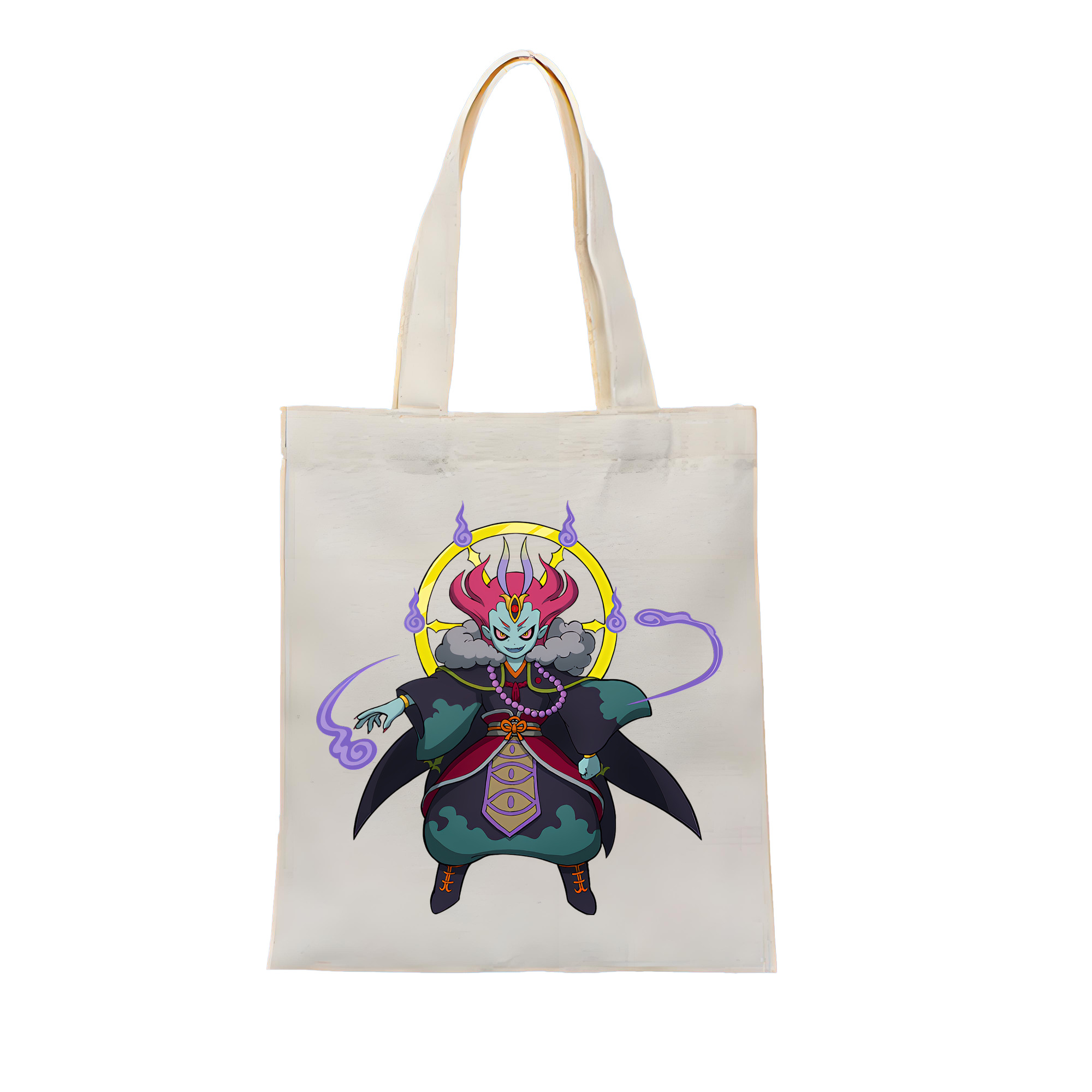（画像用） 妖怪ウォッチ Yo-kai Watch 縦型キャンバス生地手提げバッグ　トートバッグ