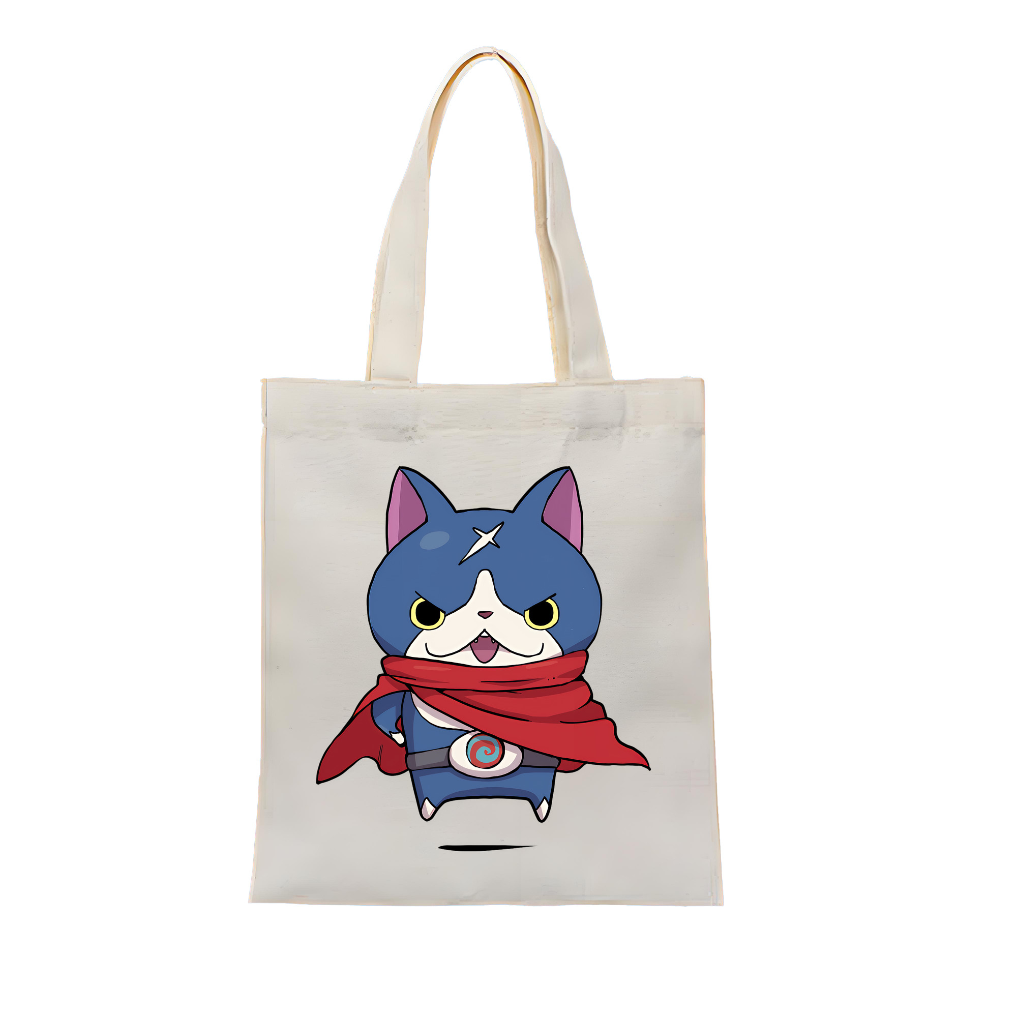 （画像用） 妖怪ウォッチ Yo-kai Watch 縦型キャンバス生地手提げバッグ　トートバッグ