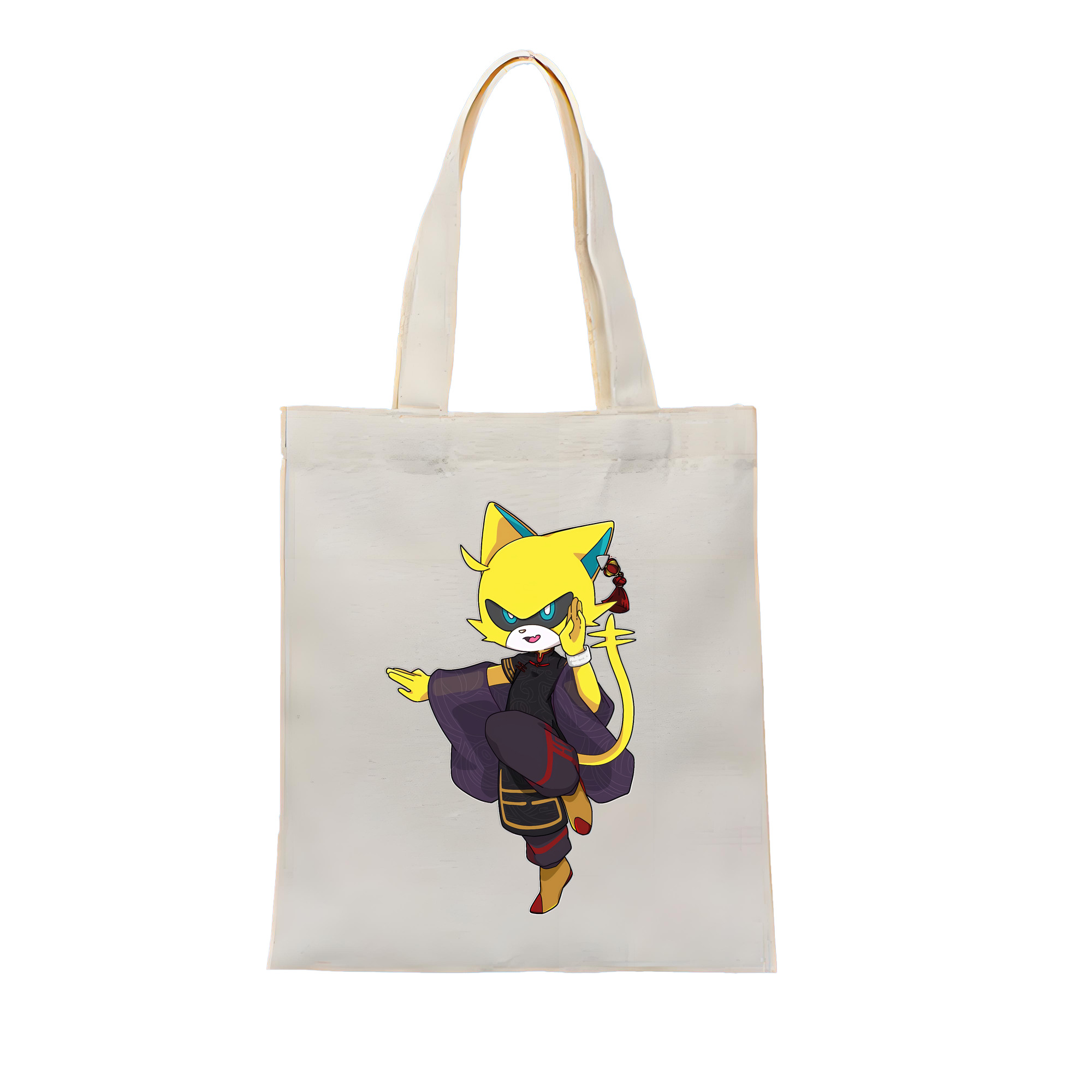（画像用） 妖怪ウォッチ Yo-kai Watch 縦型キャンバス生地手提げバッグ　トートバッグ