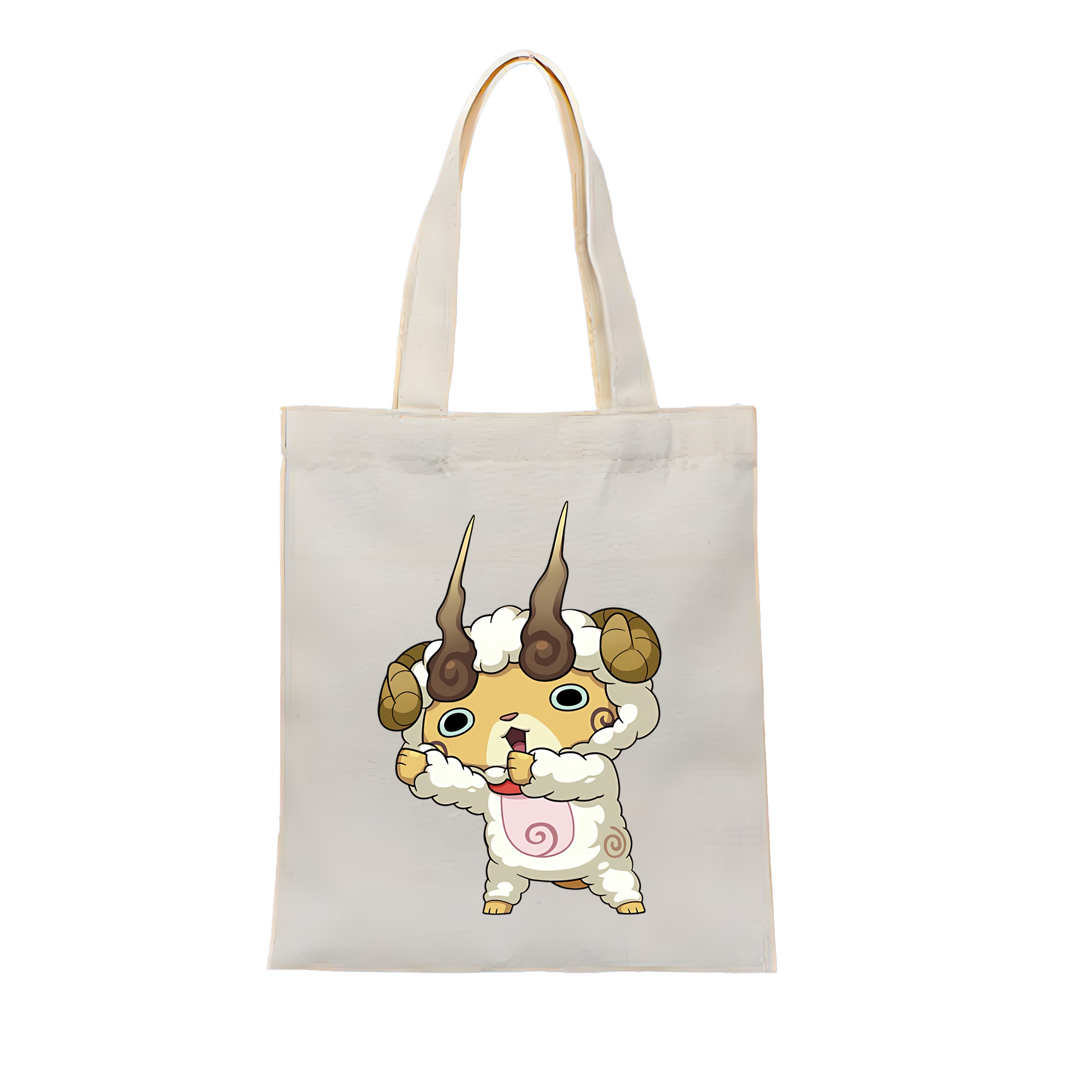 （画像用） 妖怪ウォッチ Yo-kai Watch 縦型キャンバス生地手提げバッグ　トートバッグ
