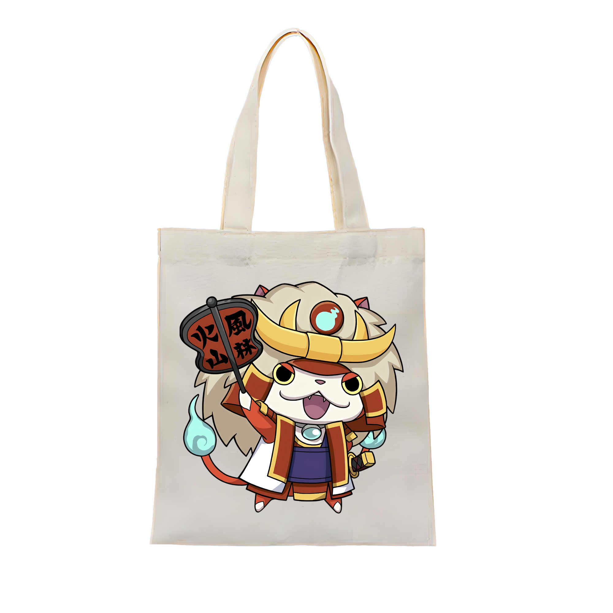 （画像用） 妖怪ウォッチ Yo-kai Watch 縦型キャンバス生地手提げバッグ　トートバッグ