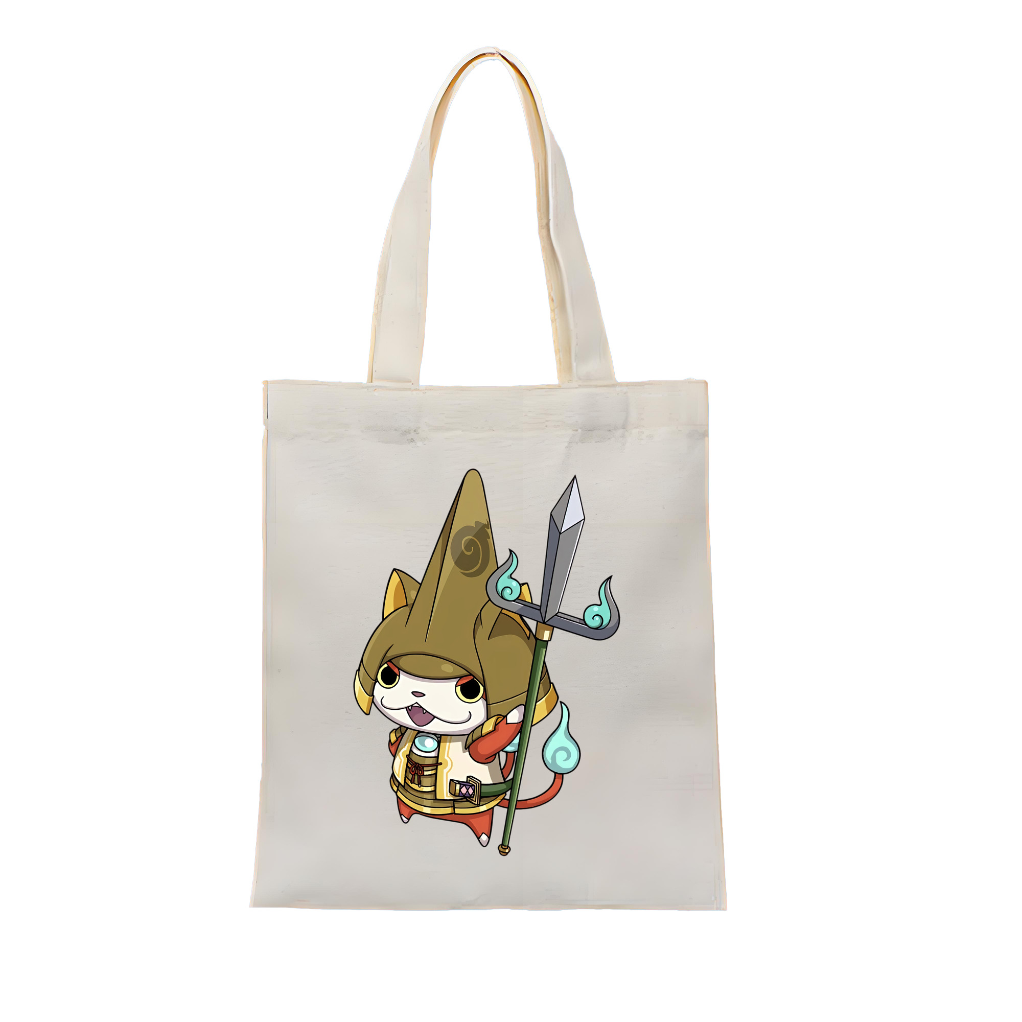 （画像用） 妖怪ウォッチ Yo-kai Watch 縦型キャンバス生地手提げバッグ　トートバッグ