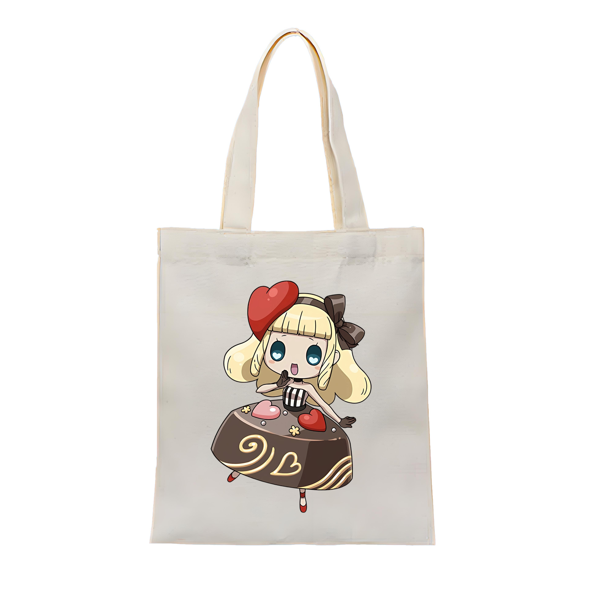 （画像用） 妖怪ウォッチ Yo-kai Watch 縦型キャンバス生地手提げバッグ　トートバッグ