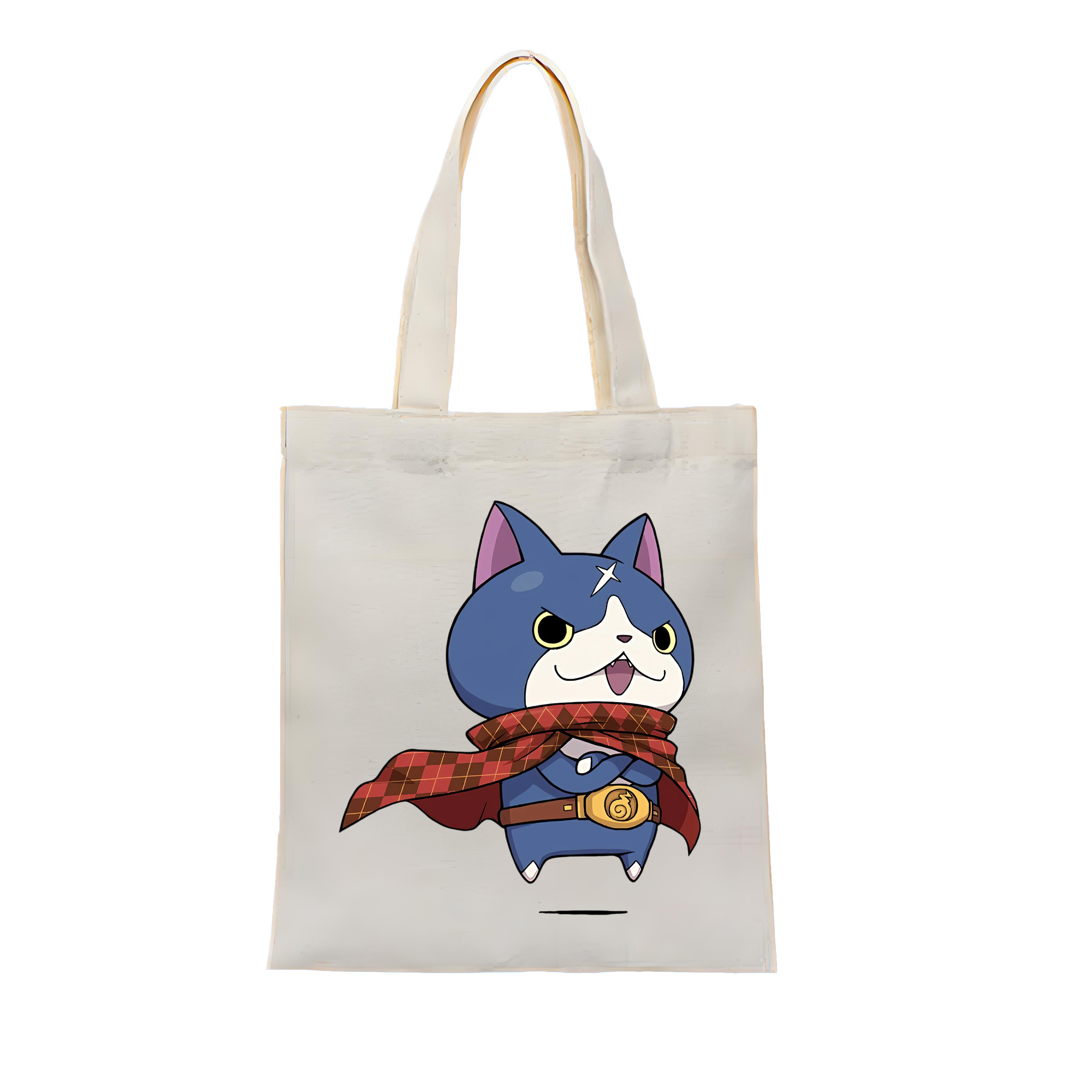 （画像用） 妖怪ウォッチ Yo-kai Watch 縦型キャンバス生地手提げバッグ　トートバッグ