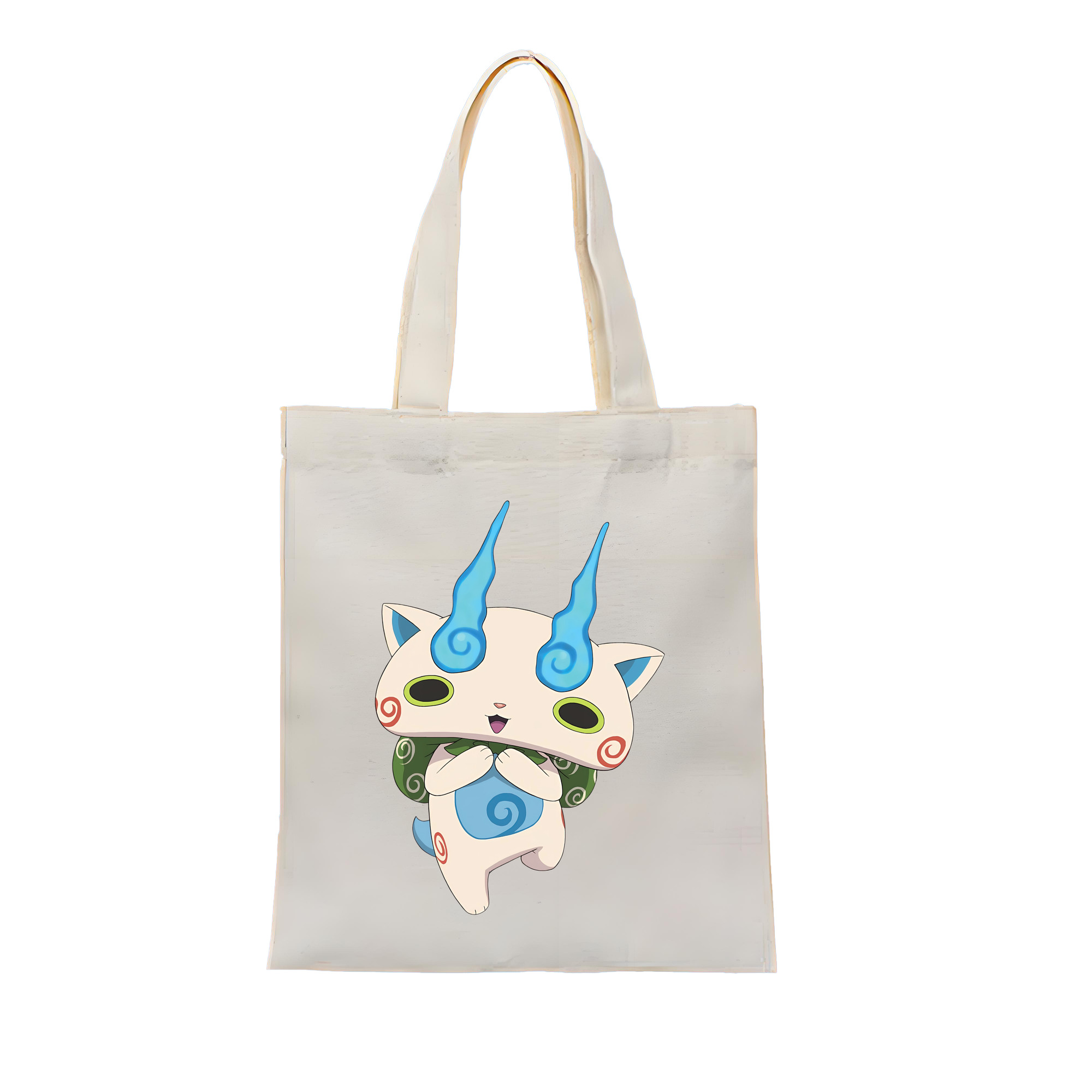 （画像用） 妖怪ウォッチ Yo-kai Watch 縦型キャンバス生地手提げバッグ　トートバッグ