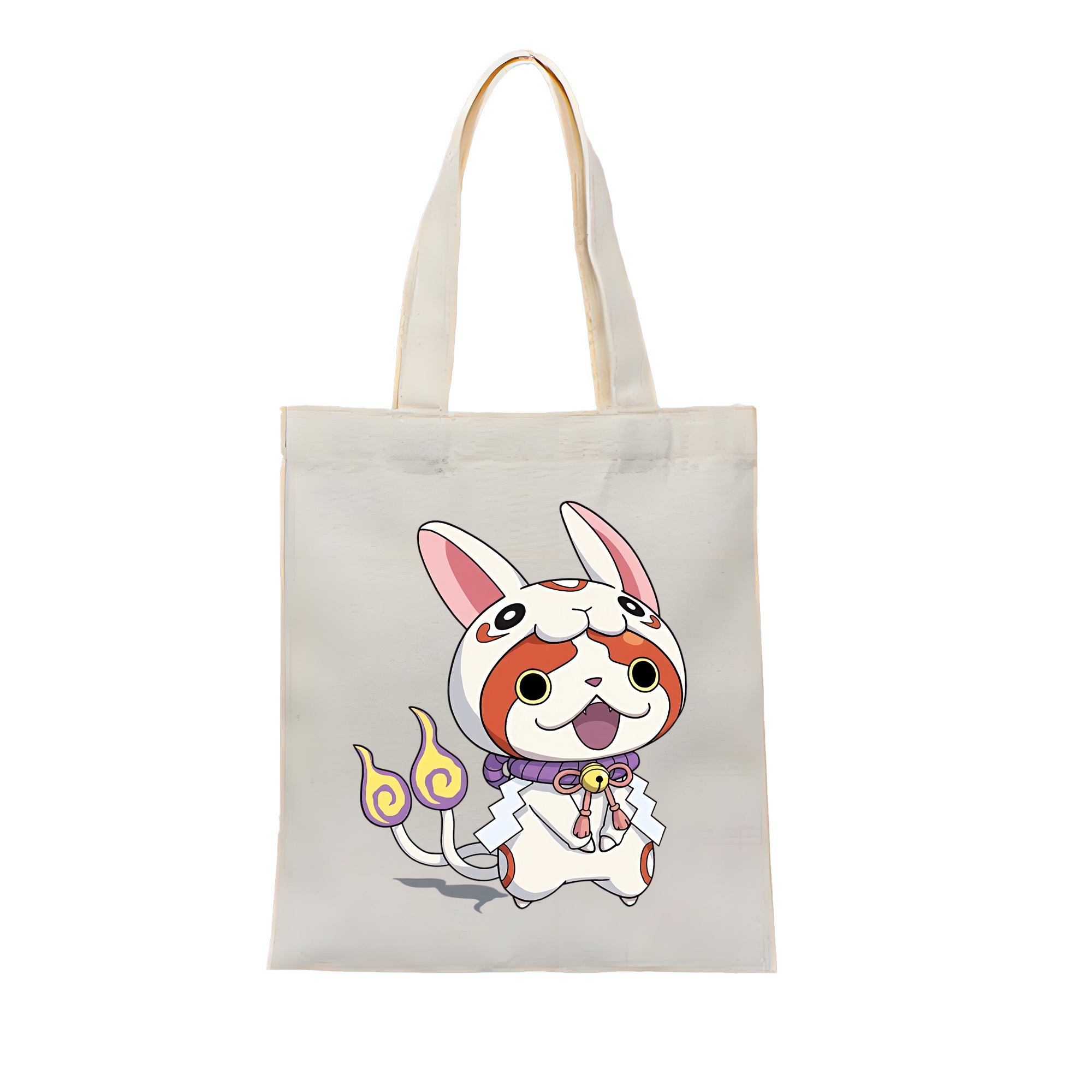 （画像用） 妖怪ウォッチ Yo-kai Watch 縦型キャンバス生地手提げバッグ　トートバッグ