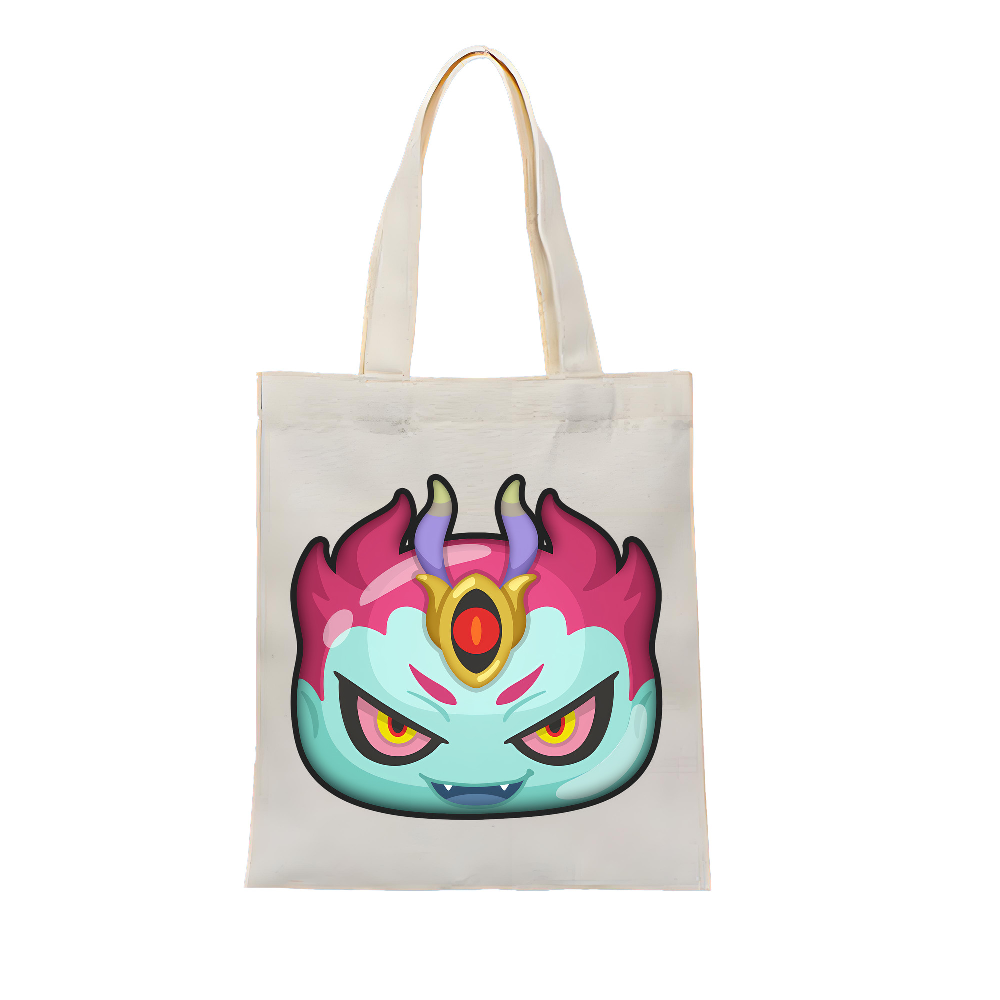 （画像用） 妖怪ウォッチ Yo-kai Watch 縦型キャンバス生地手提げバッグ　トートバッグ