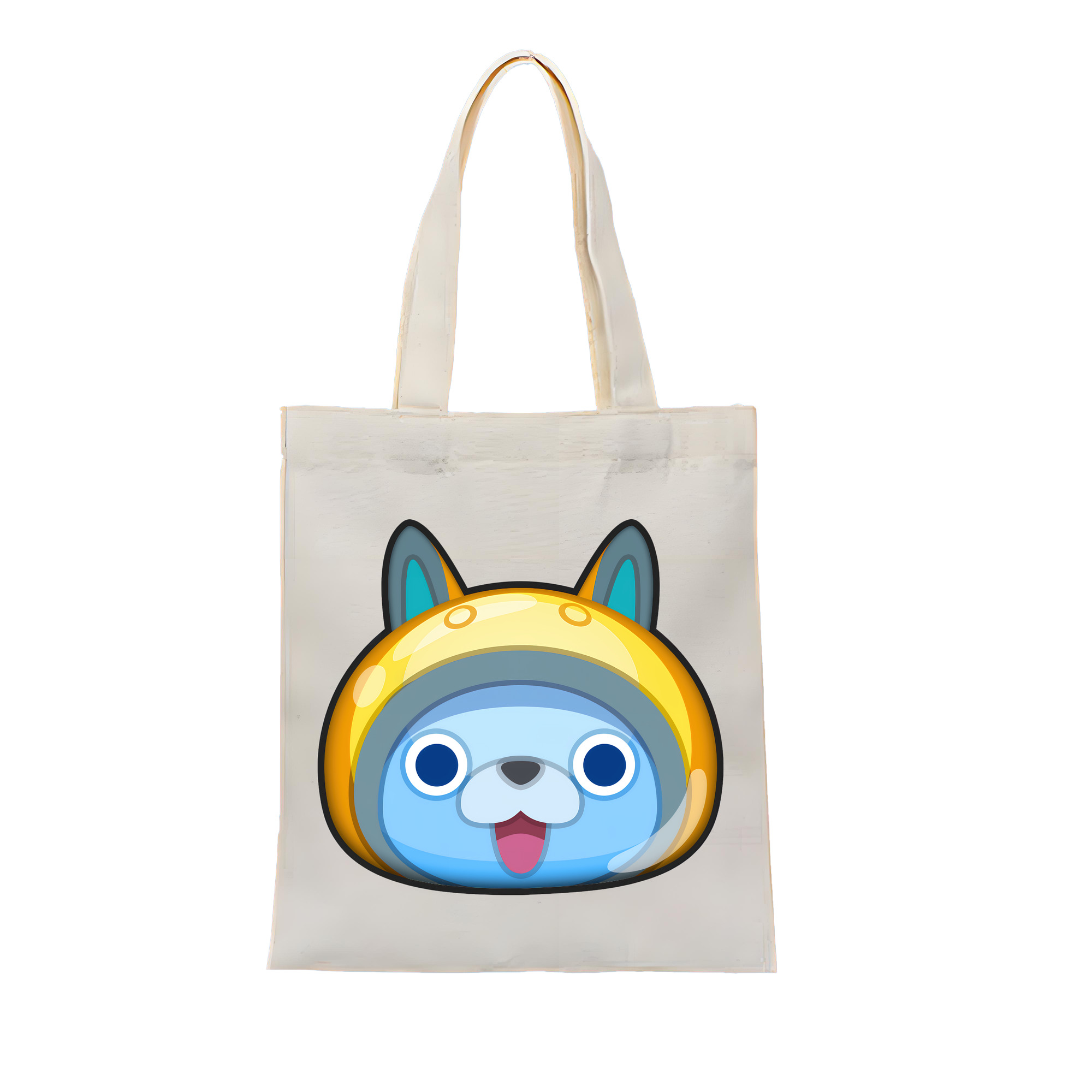 （画像用） 妖怪ウォッチ Yo-kai Watch 縦型キャンバス生地手提げバッグ　トートバッグ