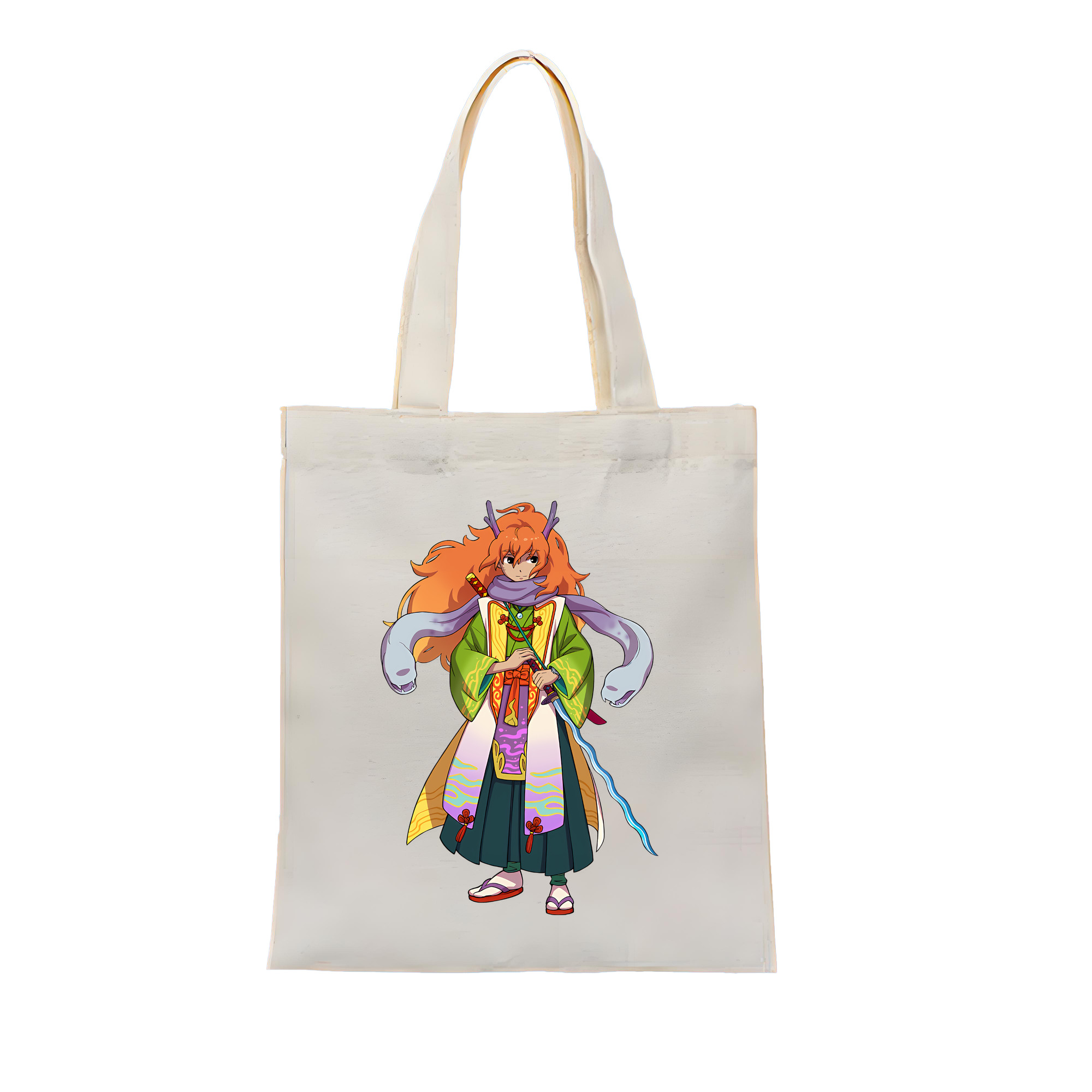 （画像用） 妖怪ウォッチ Yo-kai Watch 縦型キャンバス生地手提げバッグ　トートバッグ
