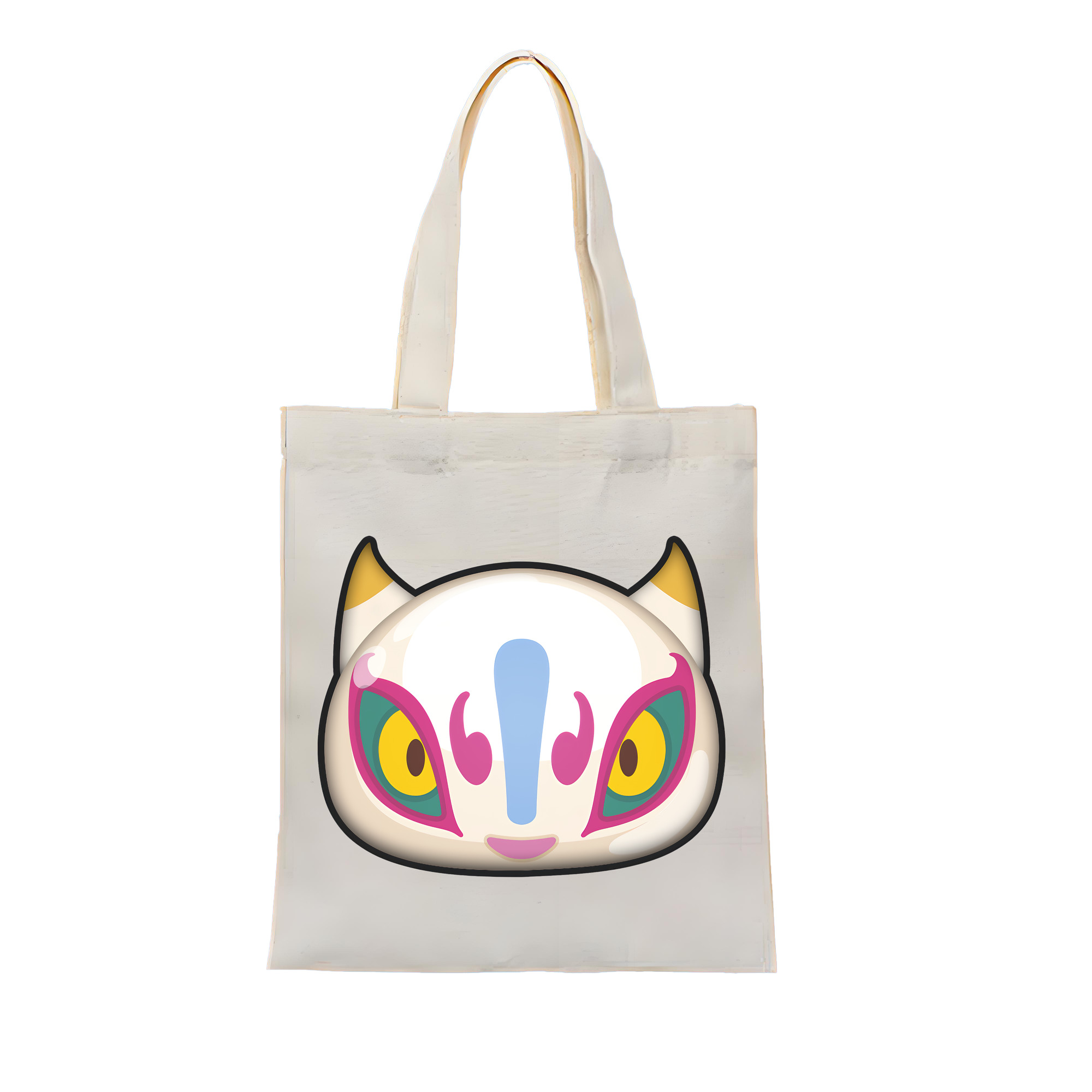 （画像用） 妖怪ウォッチ Yo-kai Watch 縦型キャンバス生地手提げバッグ　トートバッグ