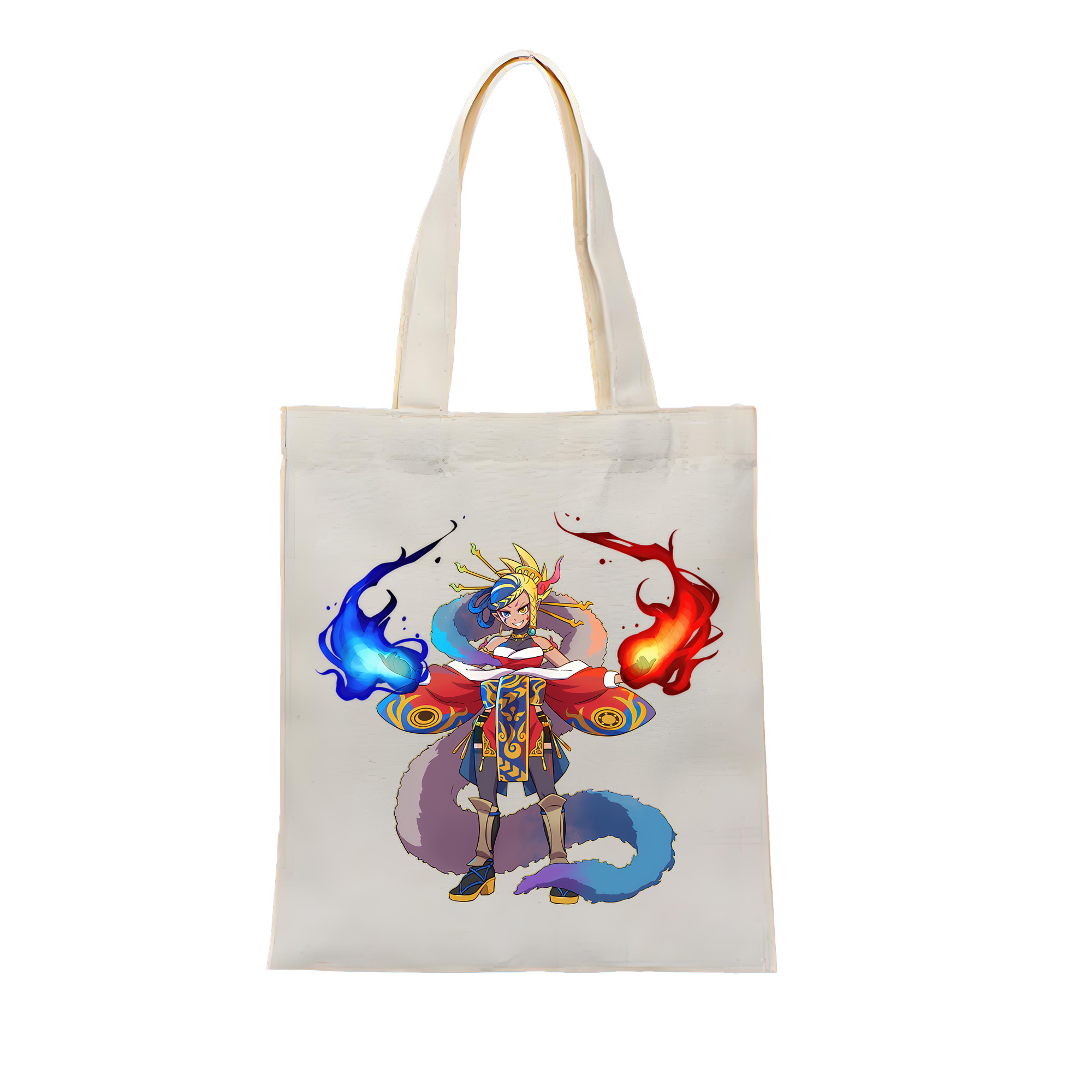 （画像用） 妖怪ウォッチ Yo-kai Watch 縦型キャンバス生地手提げバッグ　トートバッグ
