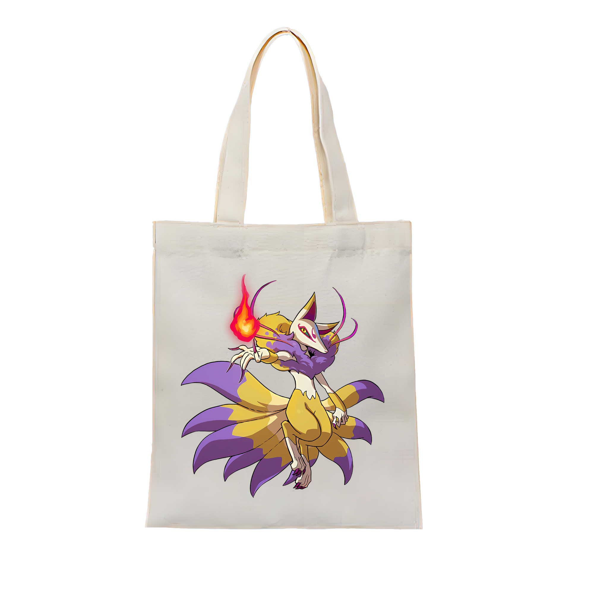 （画像用） 妖怪ウォッチ Yo-kai Watch 縦型キャンバス生地手提げバッグ　トートバッグ