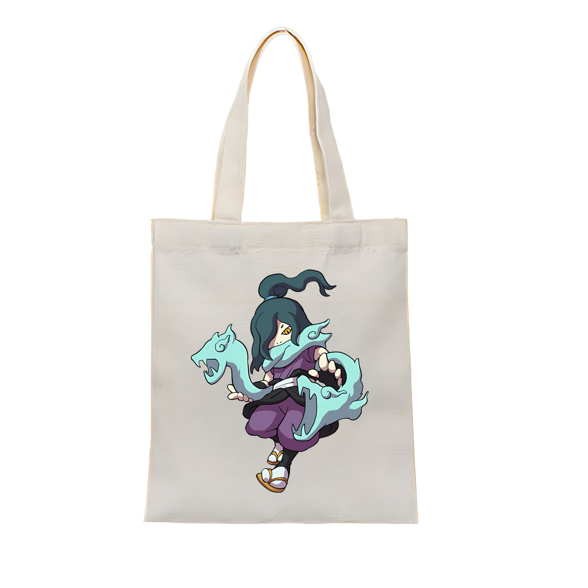 （画像用） 妖怪ウォッチ Yo-kai Watch 縦型キャンバス生地手提げバッグ　トートバッグ