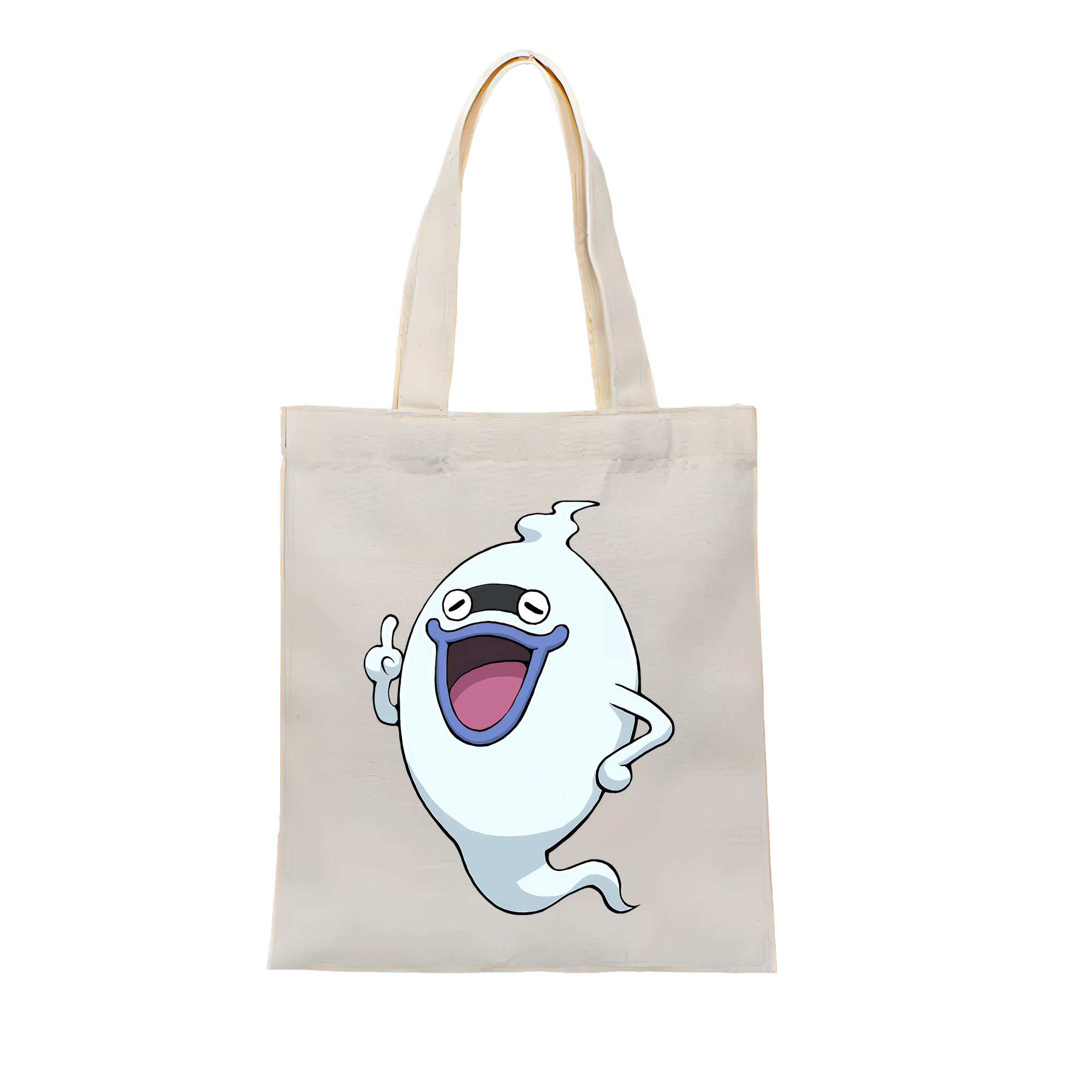 （画像用） 妖怪ウォッチ Yo-kai Watch 縦型キャンバス生地手提げバッグ　トートバッグ