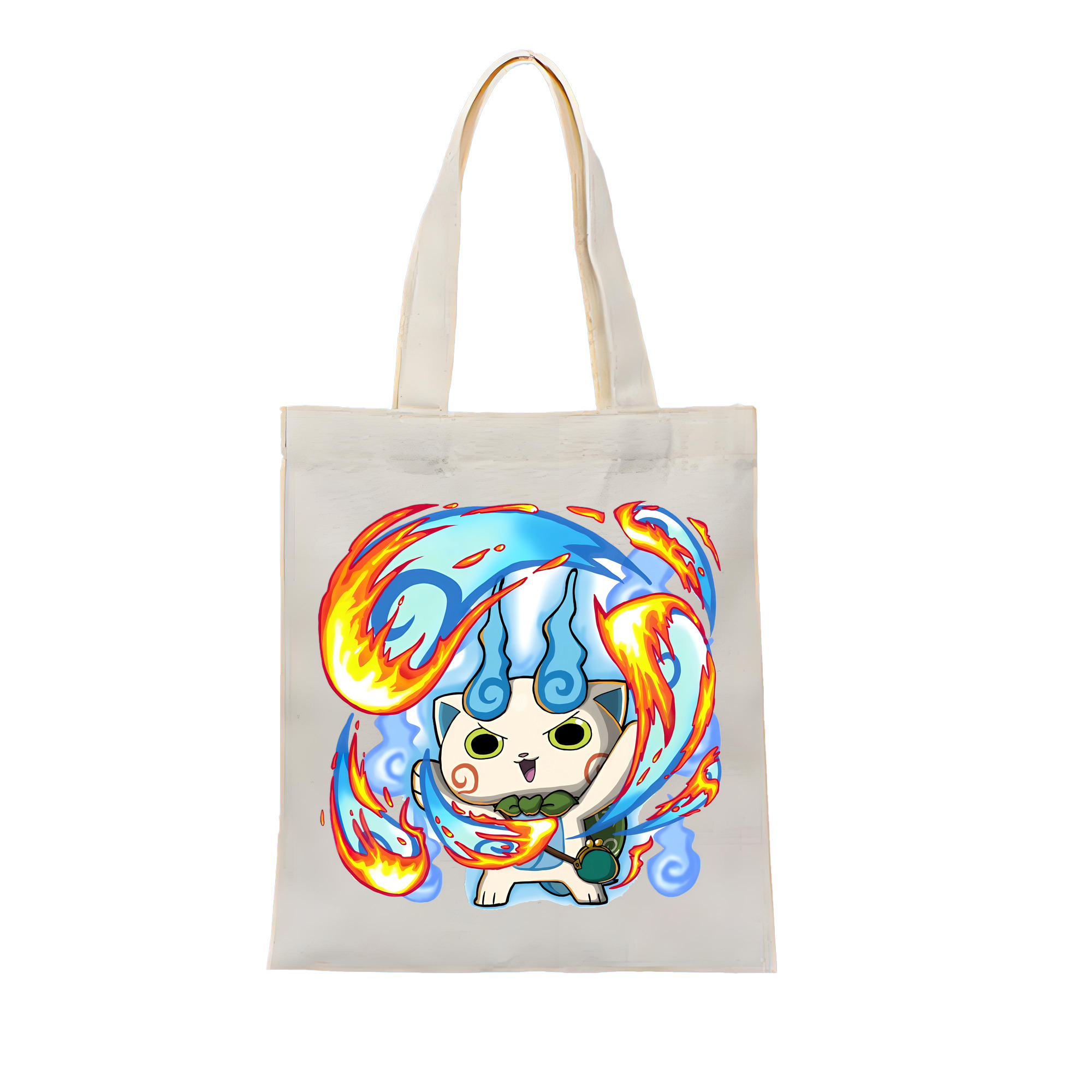 （画像用） 妖怪ウォッチ Yo-kai Watch 縦型キャンバス生地手提げバッグ　トートバッグ